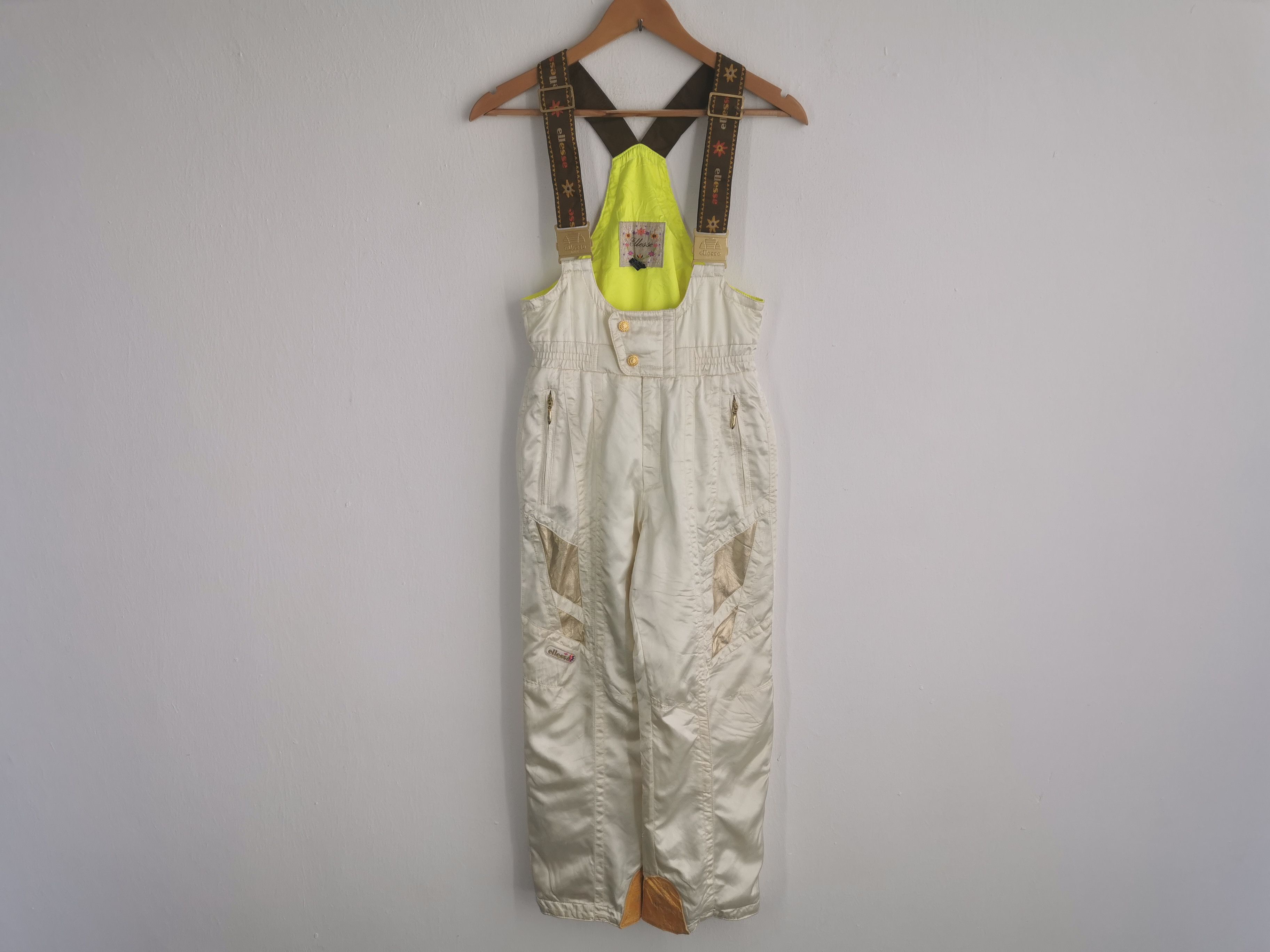 Ellesse Vintage 90's Jaspo S Ellesse Ski Jumpsuit Made In Japan Size 26" / US 2 / IT 38 - 2 Thumbnail
