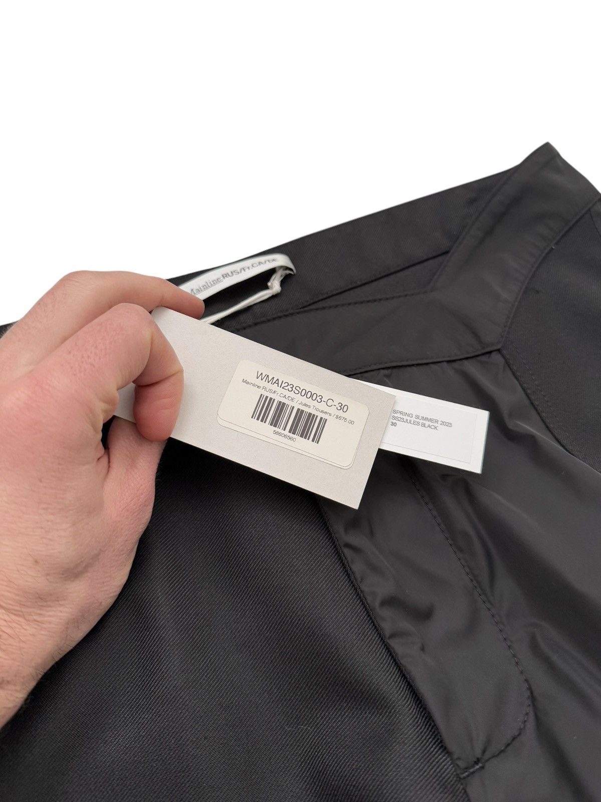 Mainline:RUS/Fr.CA/DE Jules Trouser Hybrid Pattern Pant Size US 30 / EU 46 - 12 Thumbnail