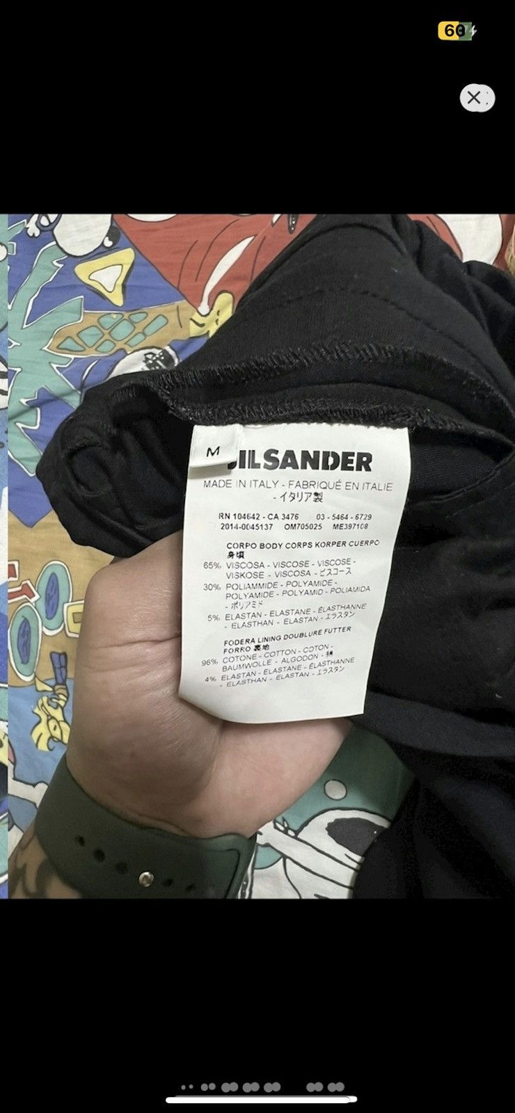 Jil Sander ***FINAL DROP***RARE JIL SANDER VISCOSE TECHNICAL PANT 33-35 Size US 35 - 14 Thumbnail