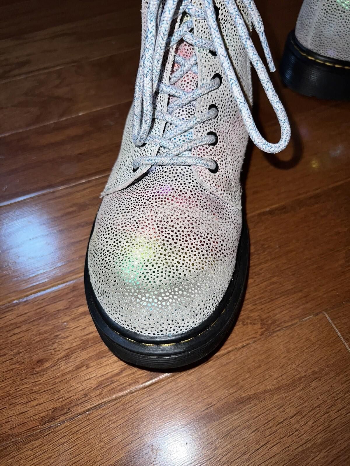 Dr. Martens Dr. Martens 1460 Pascal J Rainbow Iridescent Metallic W5 Size US 5 / IT 35 - 6 Thumbnail