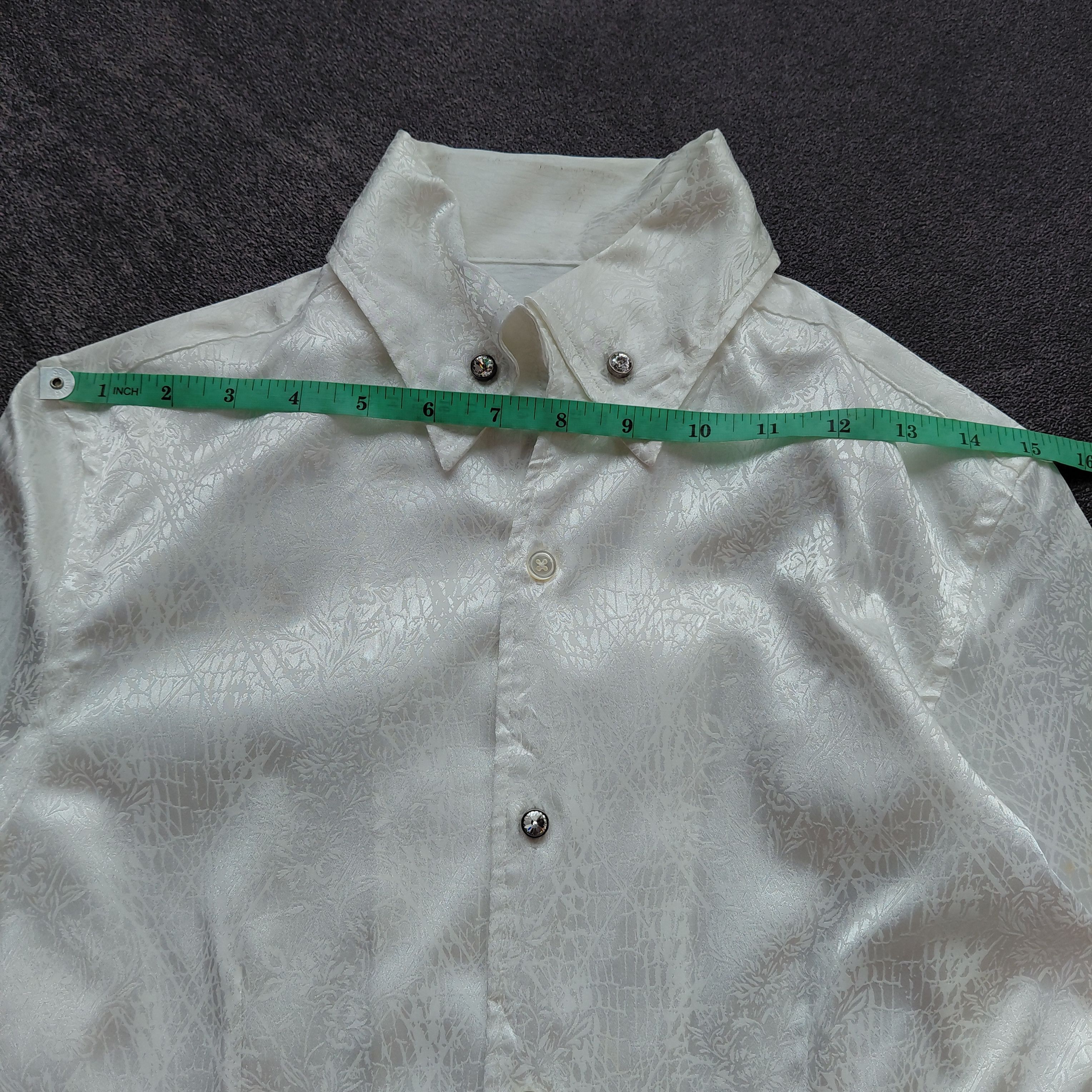 Tornado Mart Tornado Mart Flower Silk Shirt Size US M / EU 48-50 / 2 - 10 Thumbnail