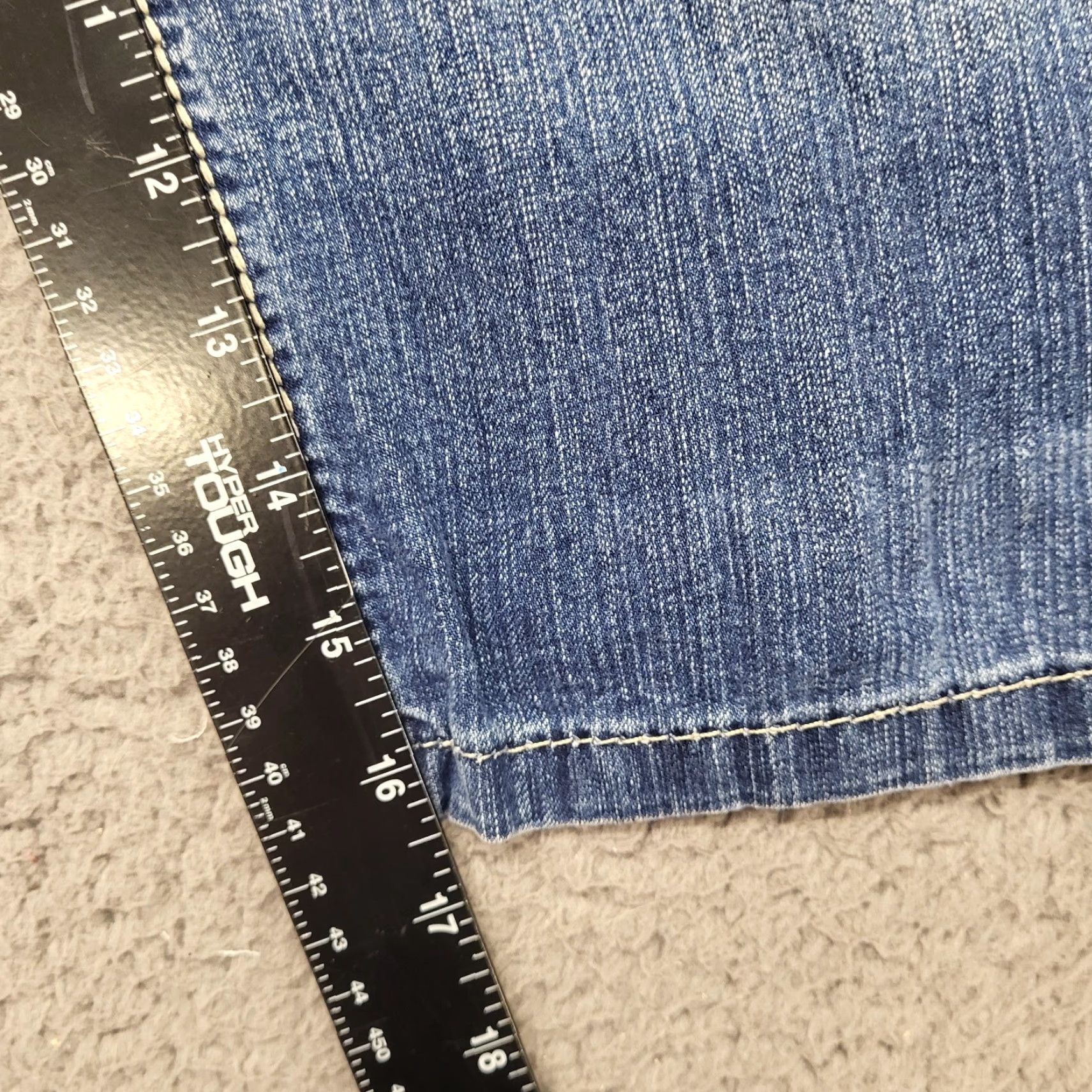 Vintage Nine West Vintage America Capri Women's Size 10/30 Blue Denim Stretch Jeans Size 32" / US 10 / IT 46 - 7 Thumbnail