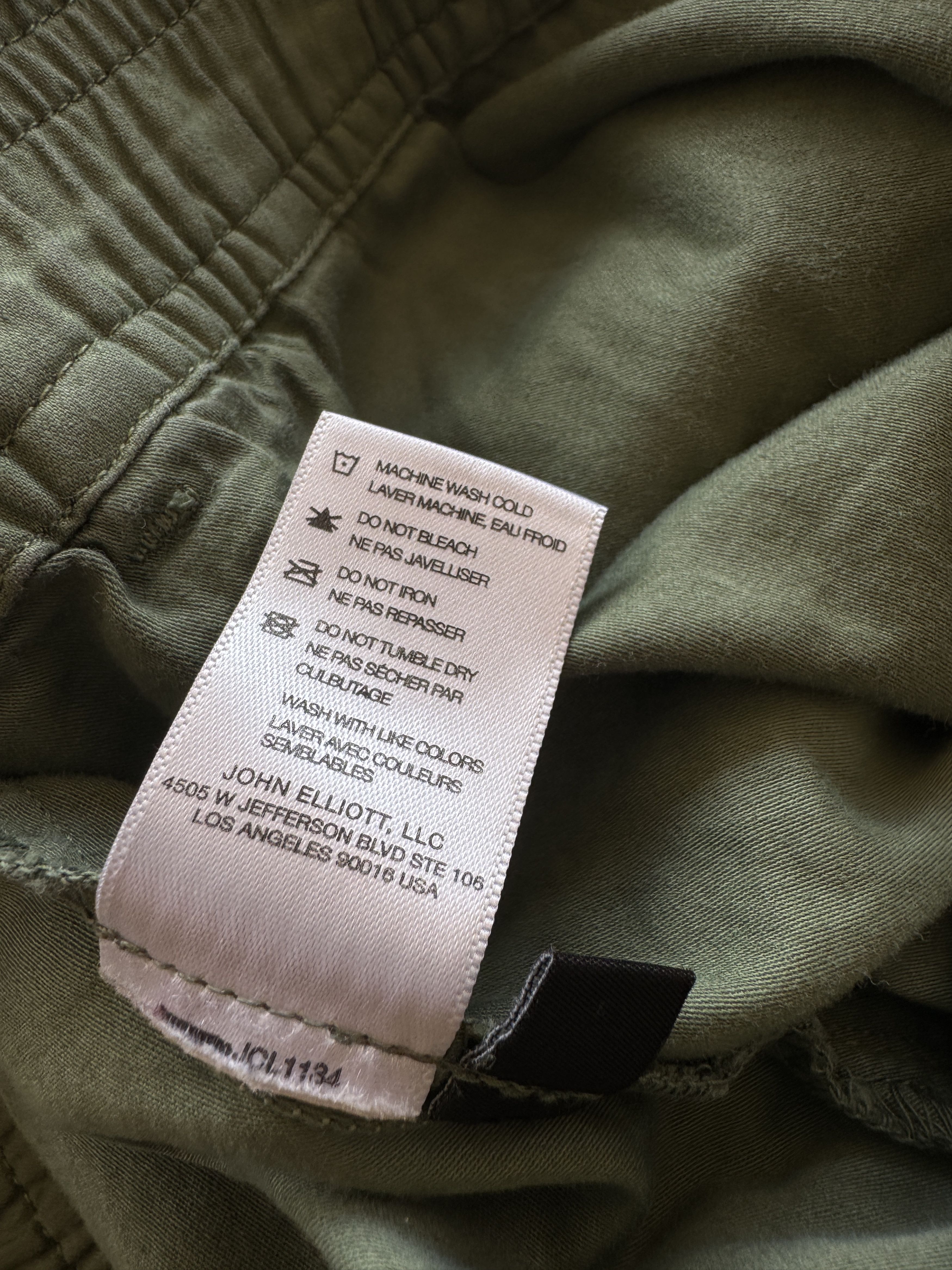 John Elliott John Elliot Green Cargos Size US 32 / EU 48 - 8 Thumbnail