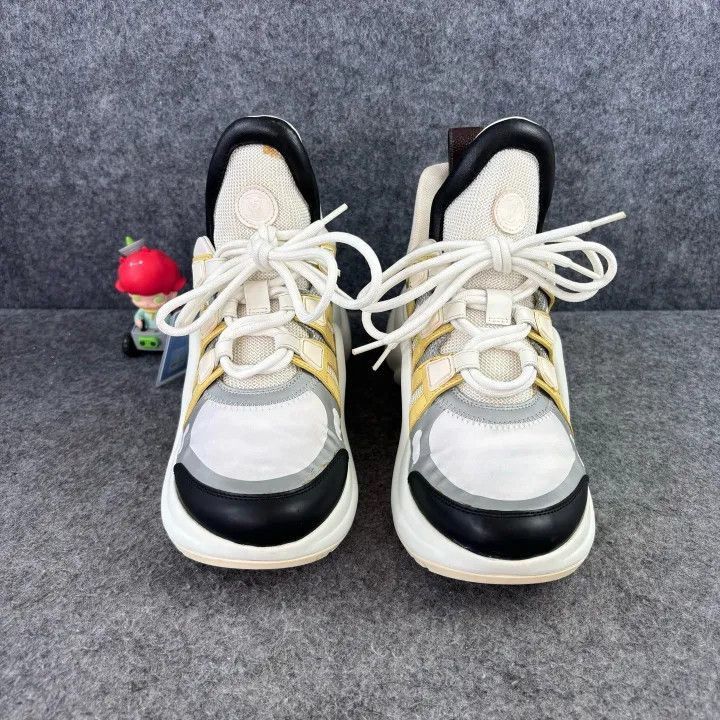 Louis Vuitton Louis Vuitton Archlight Wave Sneakers in Blue and Yellow -2 Size US 6.5 / EU 39-40 - 2 Thumbnail