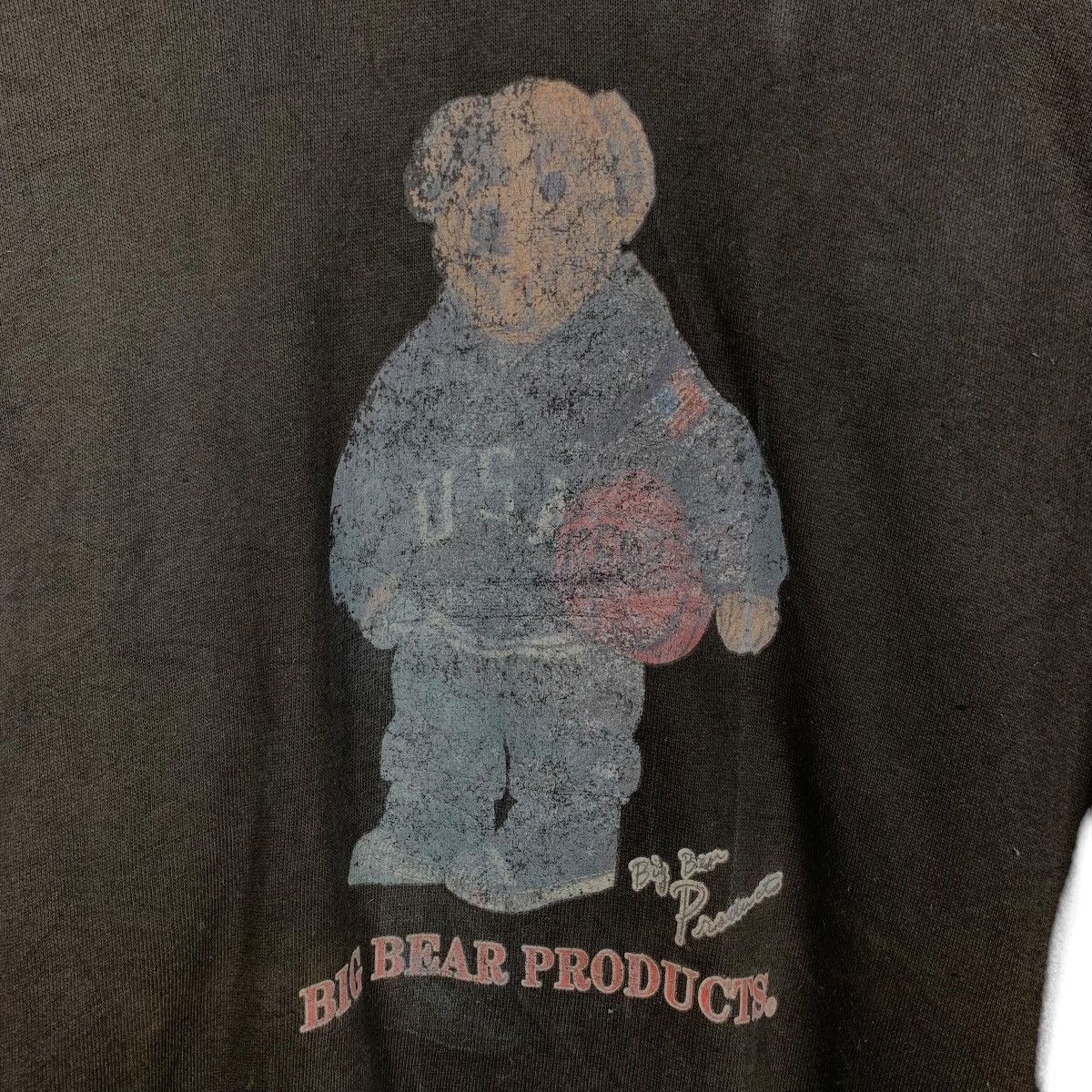 Japanese Brand BIG BEAR Products Graphics Printed Sweatshirts #1750-C78 Size US L / EU 52-54 / 3 - 10 Thumbnail