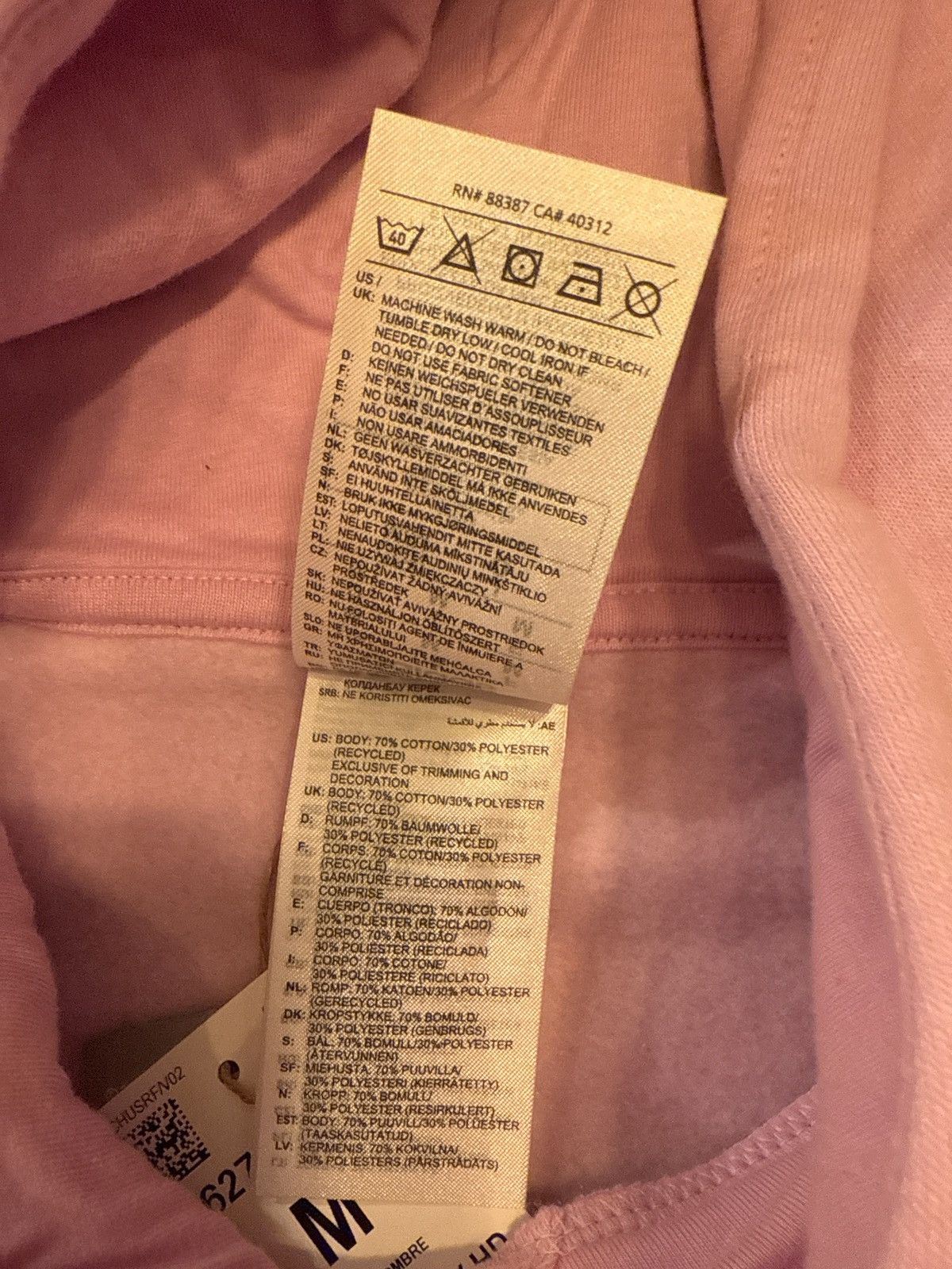 Adidas Adidas Lilac Hoodie Size US M / EU 48-50 / 2 - 5 Thumbnail