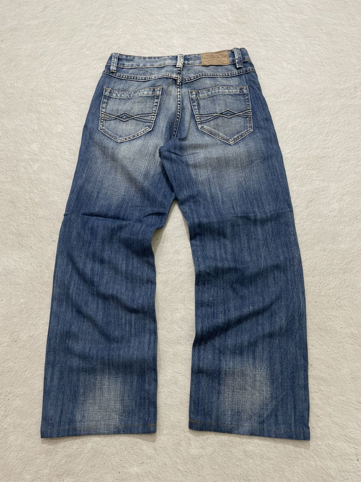 Number (N)ine 2000s Archival Japanese Baggy Jeans Washed Y2K Ifsix Number Size US 30 / EU 46 - 7 Thumbnail
