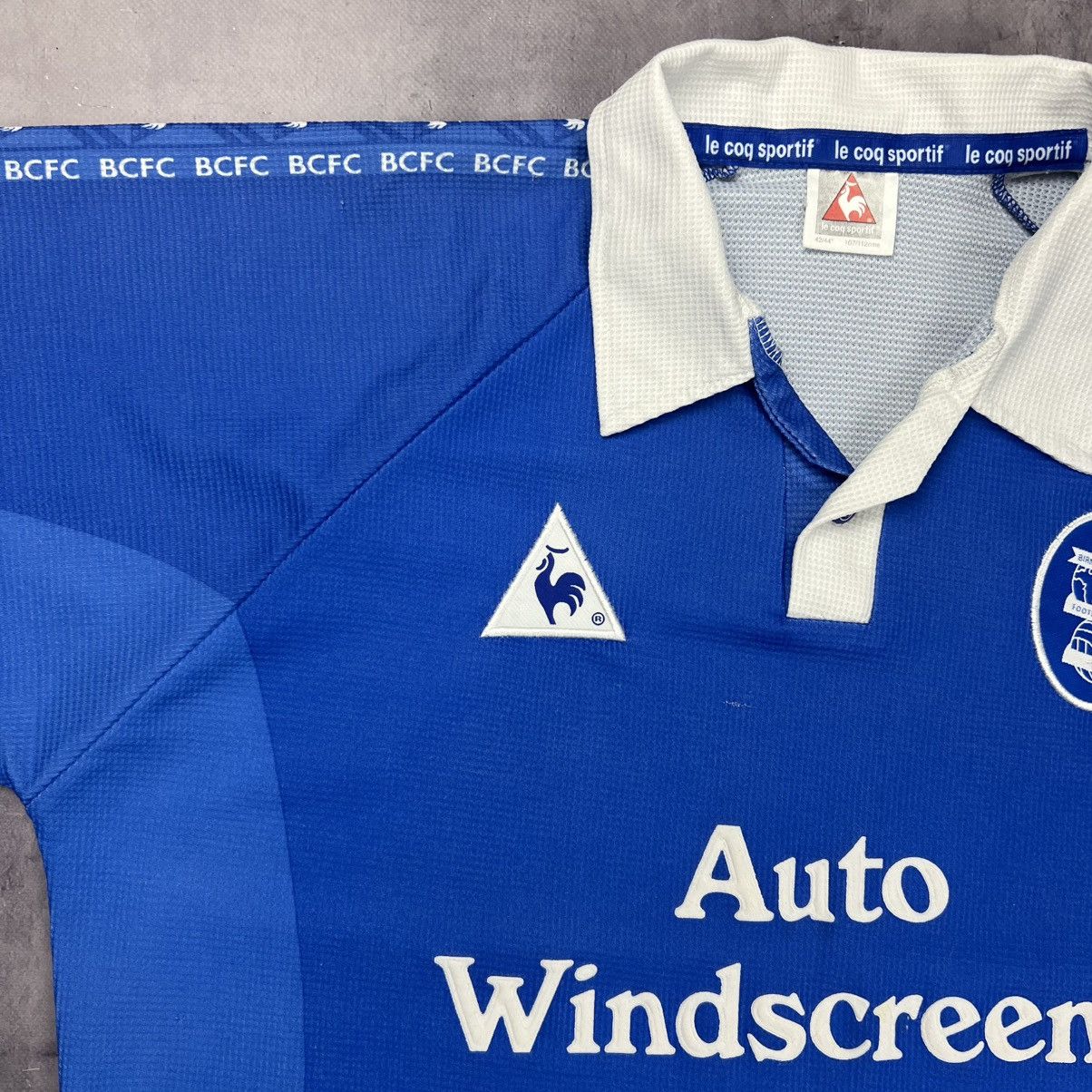 Le Coq Sportif Rare! Birmingham City 1998/99 Le Coq Sportif Jersey Shirt Size US L / EU 52-54 / 3 - 4 Thumbnail