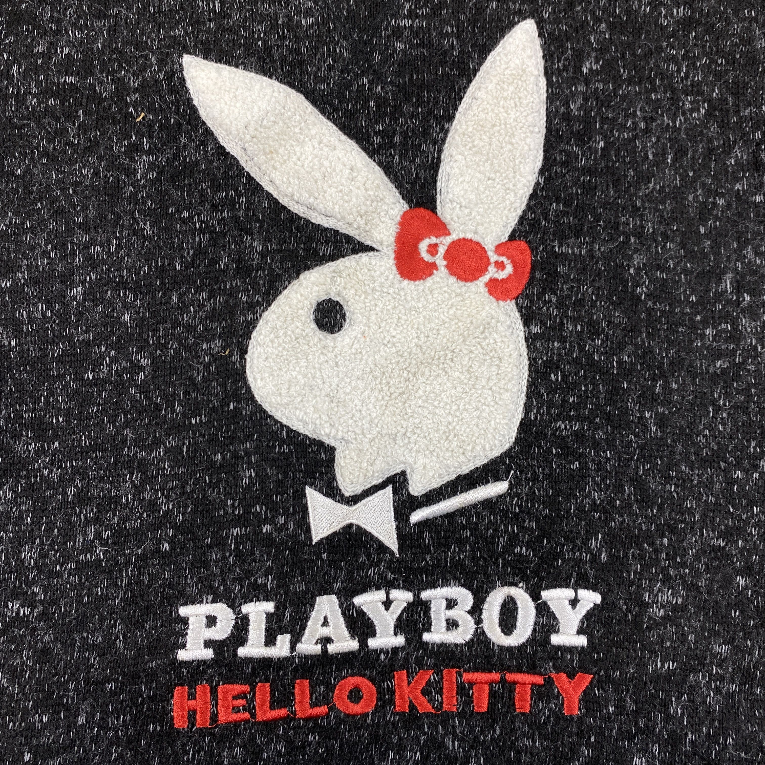 Japanese Brand Vintage Playboy X Hello Kitty Limited Hoodie- J493 Size US L / EU 52-54 / 3 - 9 Thumbnail