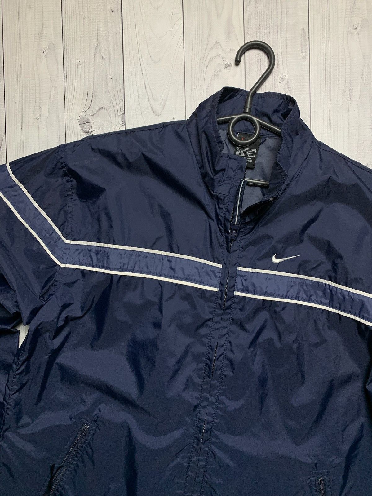 Nike × Vintage Vintage Nike Logo light jacket size S swoosh line Size US S / EU 44-46 / 1 - 2 Thumbnail
