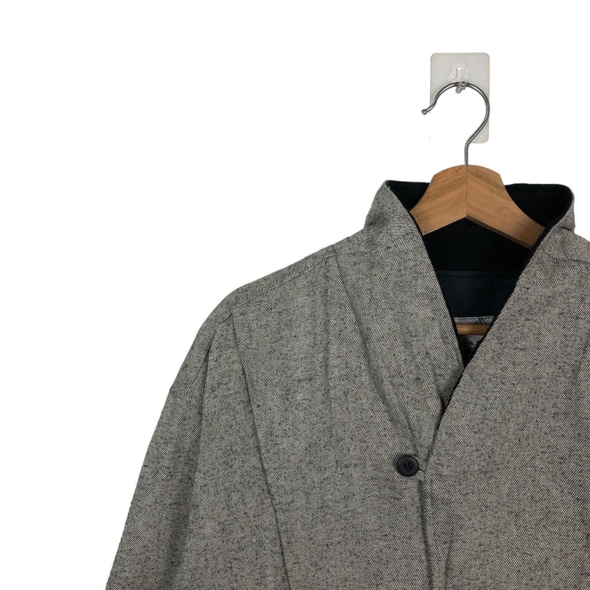Japanese Brand 🔥WOOL BOMBER JACKET ARTISANAT JAPAN ISSEY MIYAKE Size US L / EU 52-54 / 3 - 6 Thumbnail