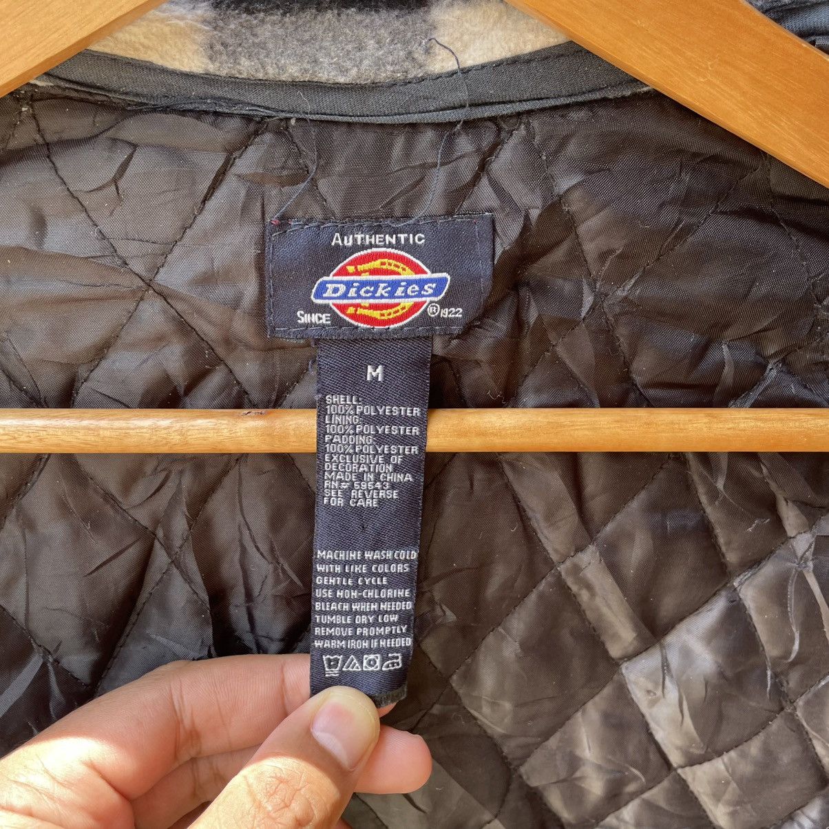 Dickies × Vintage 🔥Vintage Dickies Double Pockets Checkerd Fleece Jacket Size US M / EU 48-50 / 2 - 12 Thumbnail