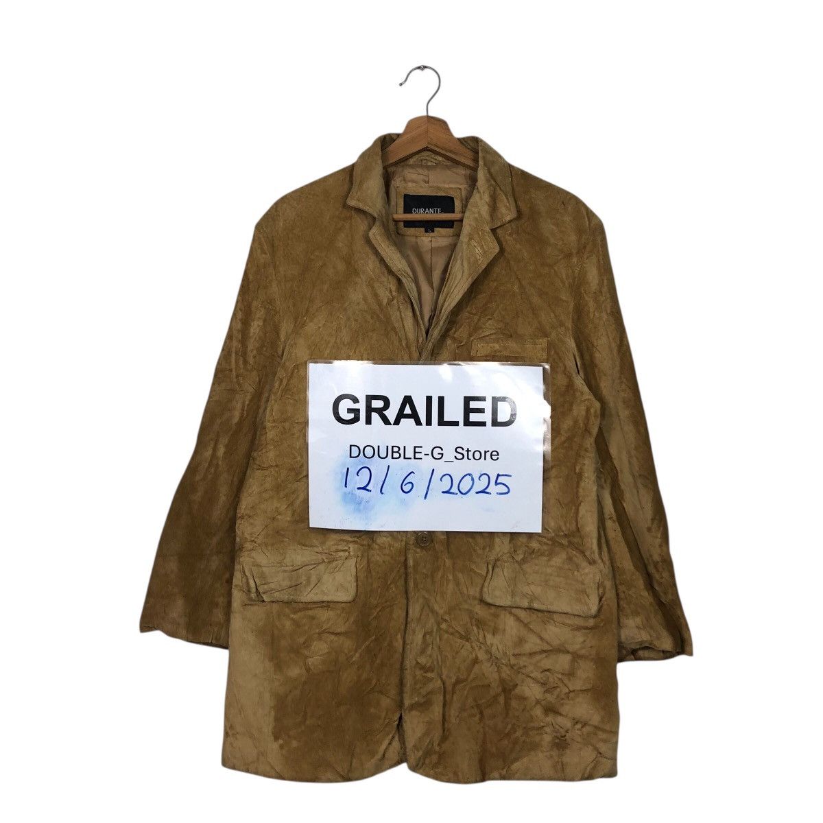 Japanese Brand 📌Vintage Biker Leather Jacket Durante Issey Miyake Size US L / EU 52-54 / 3 - 1 Thumbnail