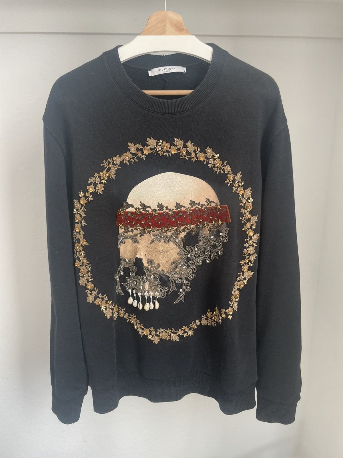 Givenchy Givenchy Eyeless Skull Sweatshirt Size US M / EU 48-50 / 2 - 1 Thumbnail
