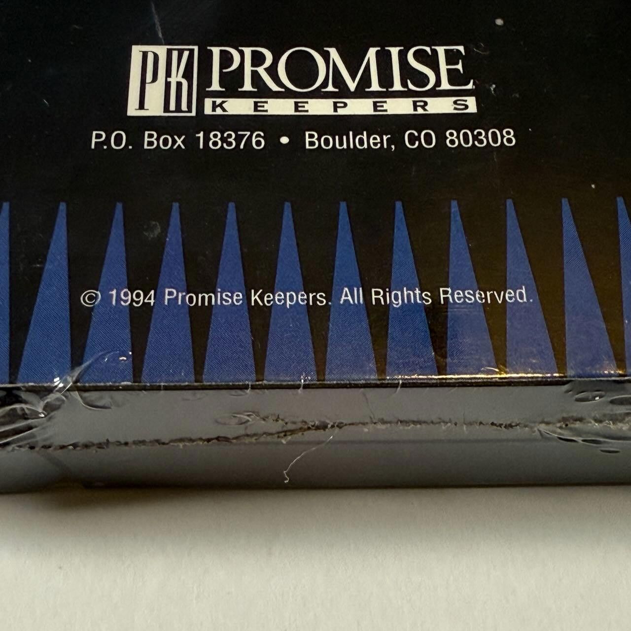 Other RARE Promise Keepers '94 Seize the Moment VHS Tape SEALED DS Size ONE SIZE - 3 Thumbnail