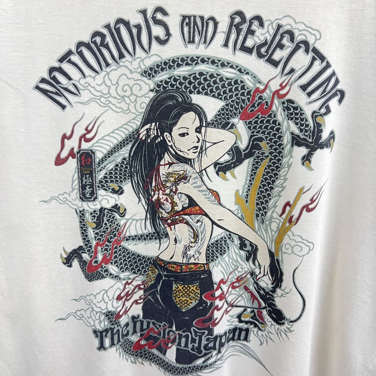 Vintage VTG GIRL THE FUSION JAPAN L/S Size US L / EU 52-54 / 3 - 3 Thumbnail