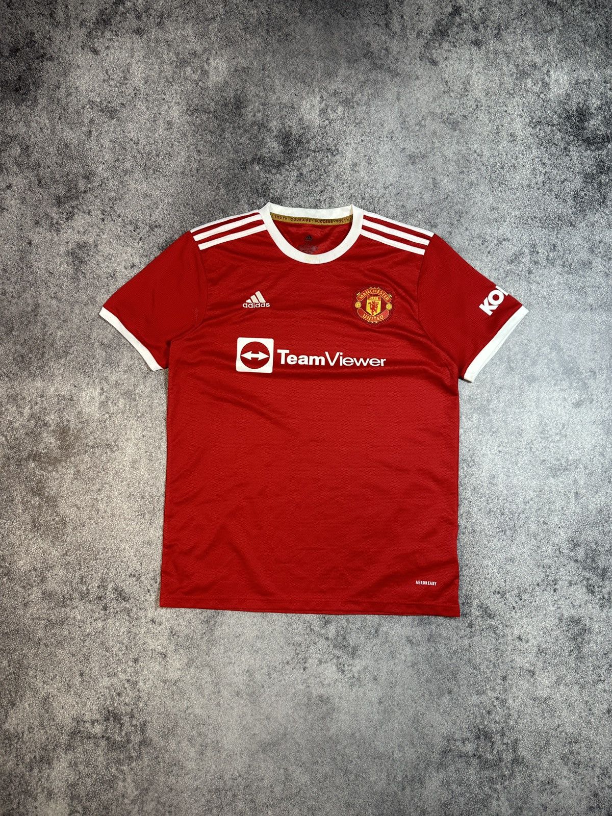 Adidas Adidas Manchester United Soccer Jersey Streetwear Style 2XL Size US XXL / EU 58 / 5 - 1 Thumbnail
