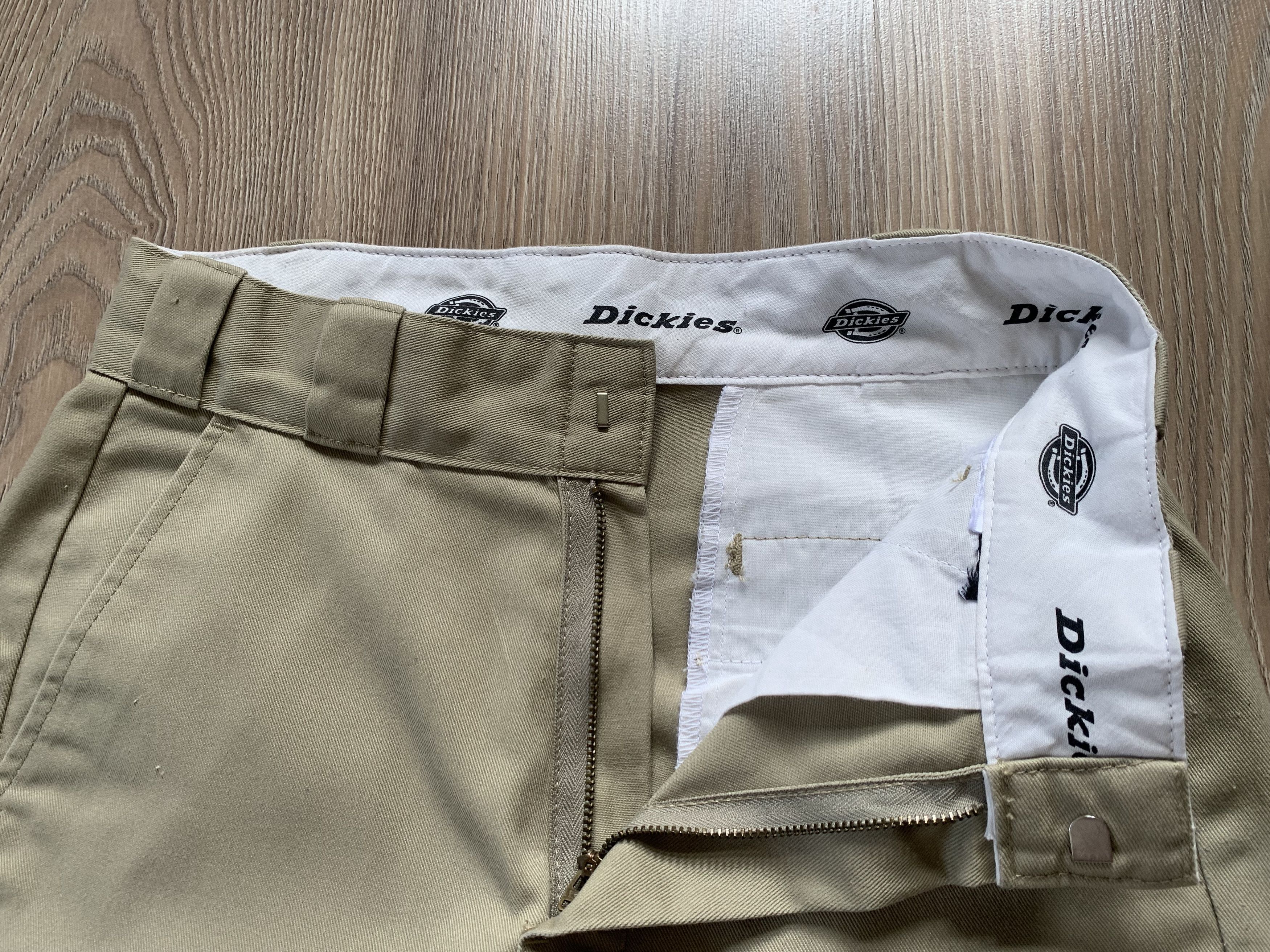 Dickies × Vintage Dickies Beige Unisex Classic Pants Trousers Size US 27 - 4 Thumbnail
