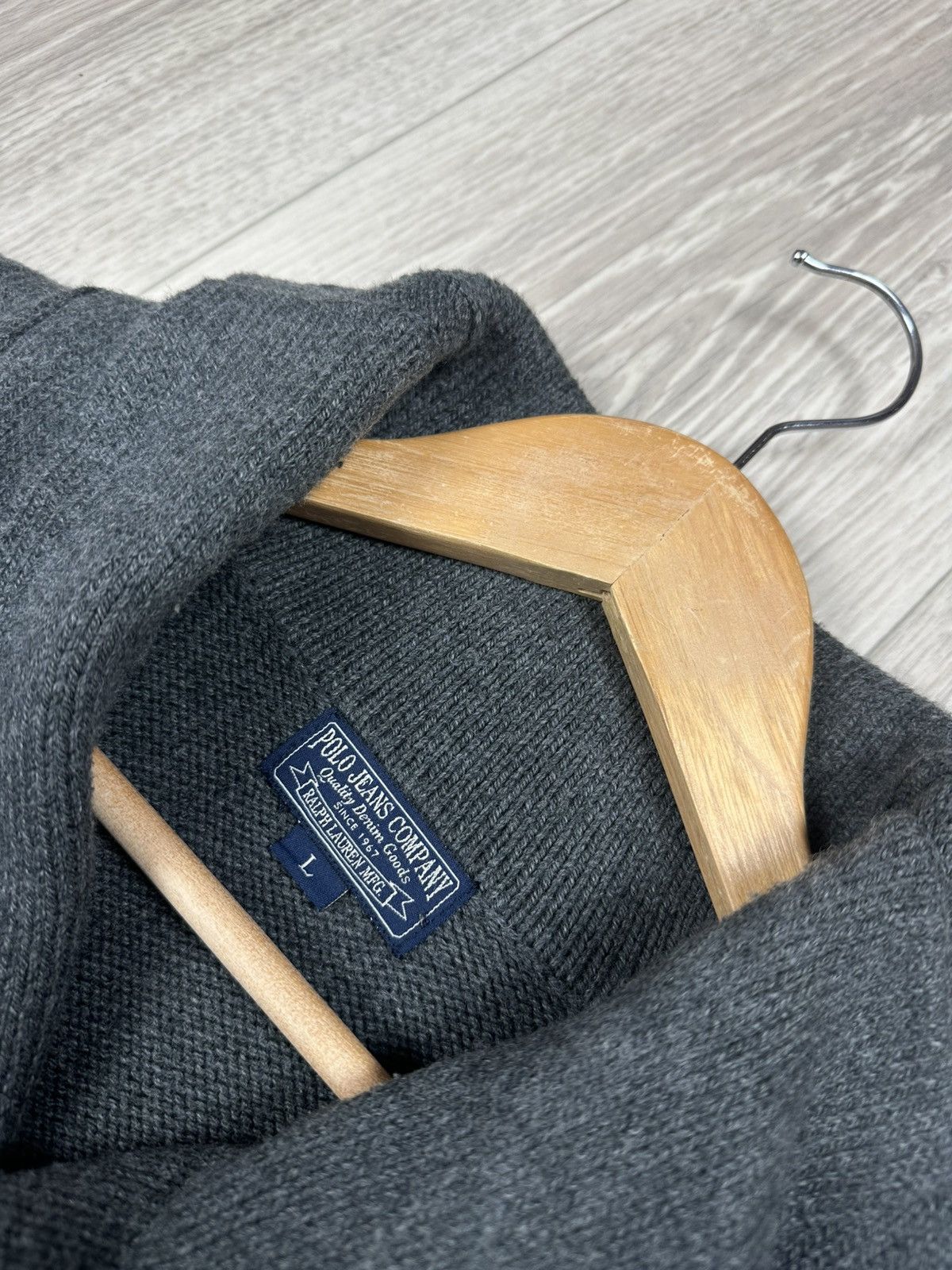 Lauren Ralph Lauren × Polo Ralph Lauren × Vintage Vintage Polo Jeans Ralph Lauren Cardigan Sweater Size L Size US L / EU 52-54 / 3 - 9 Thumbnail