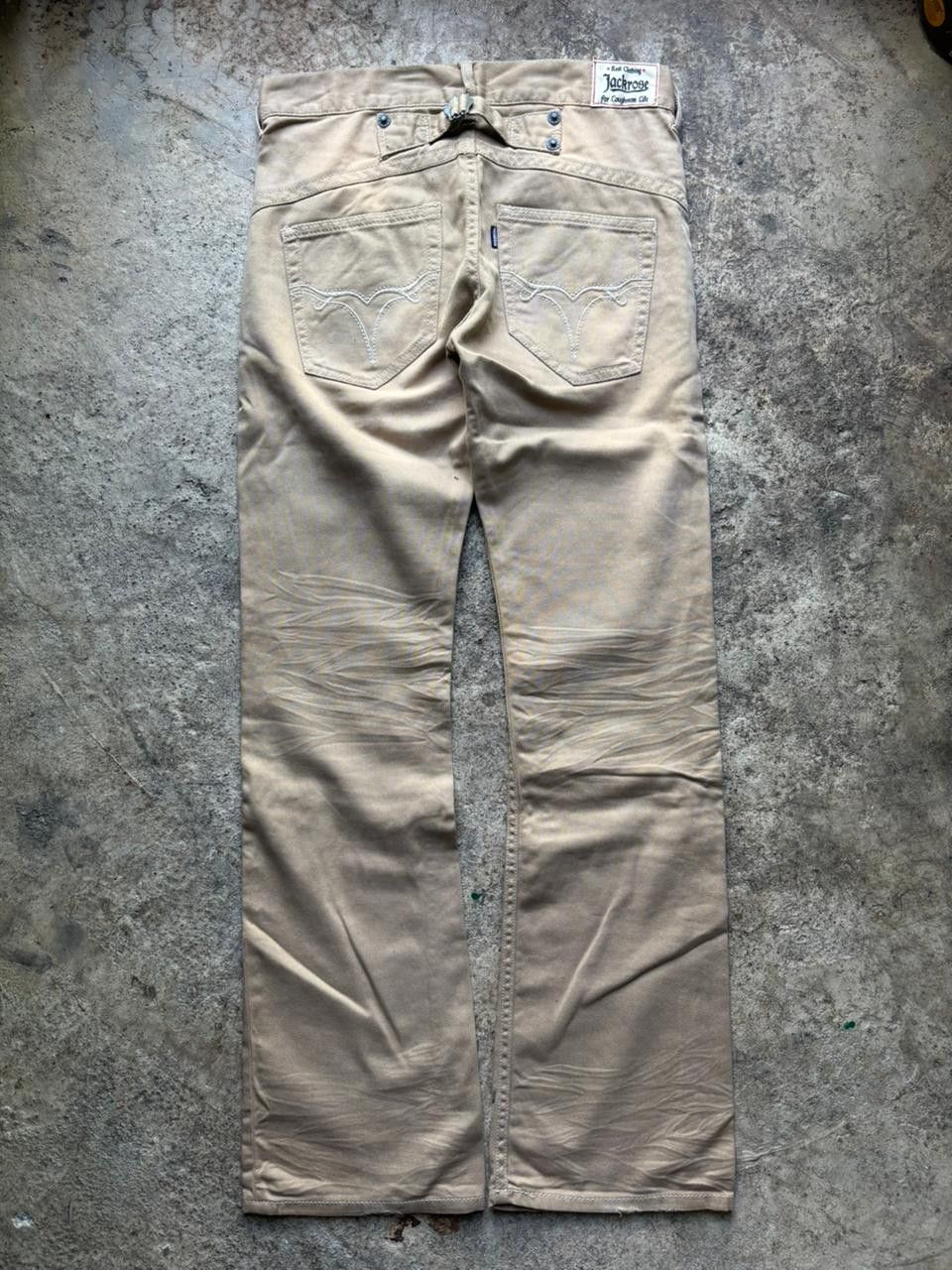 JACKROSE 2000s Jackrose Faded Bootcut Pants Size US 31 - 7 Thumbnail