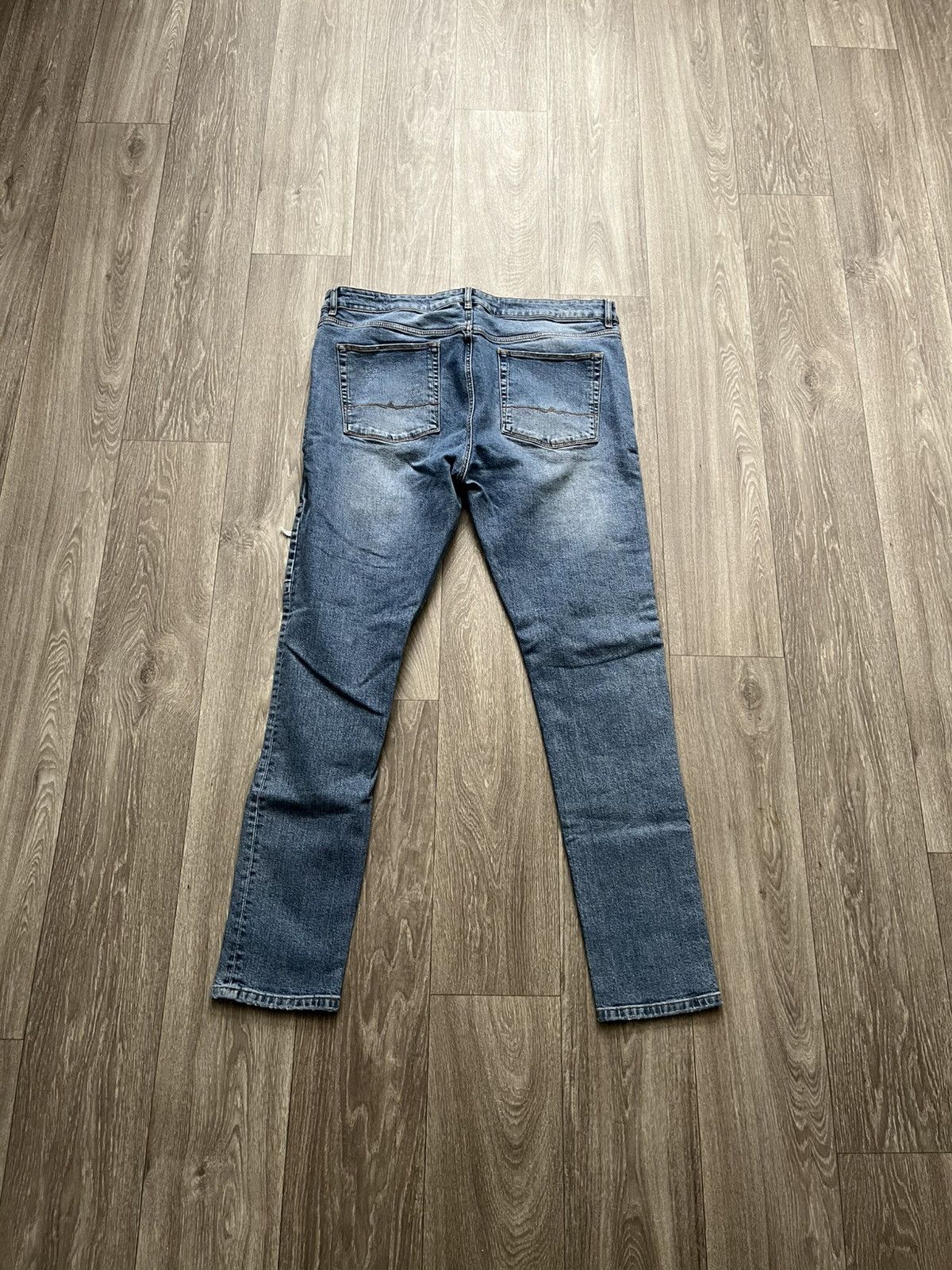 Asos ASOS Skinny Rip and Repair Jeans Size US 38 / EU 54 - 2 Thumbnail