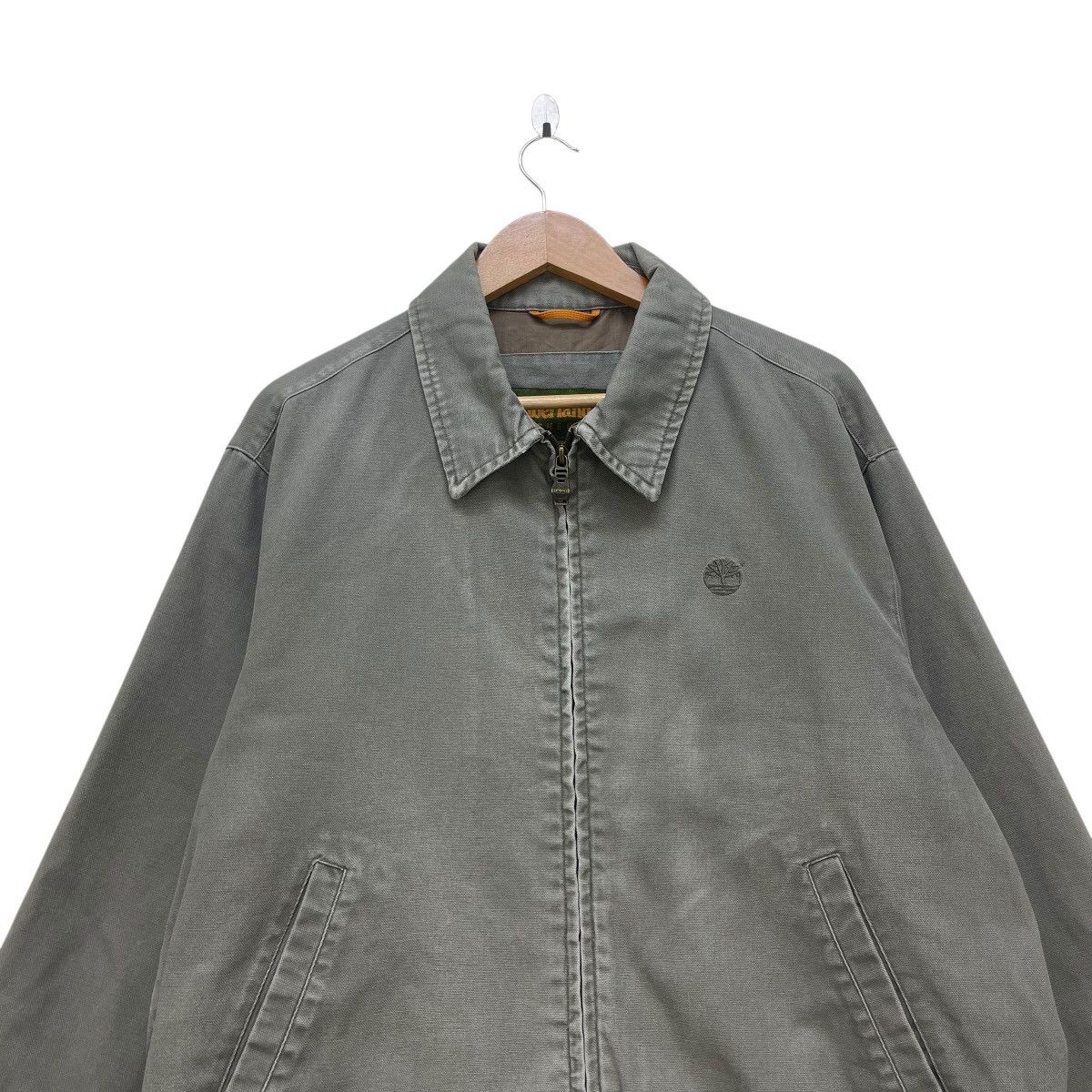 Timberland 💥Vintage Timberland Zip Up Bomber Jacket Size US M / EU 48-50 / 2 - 3 Thumbnail