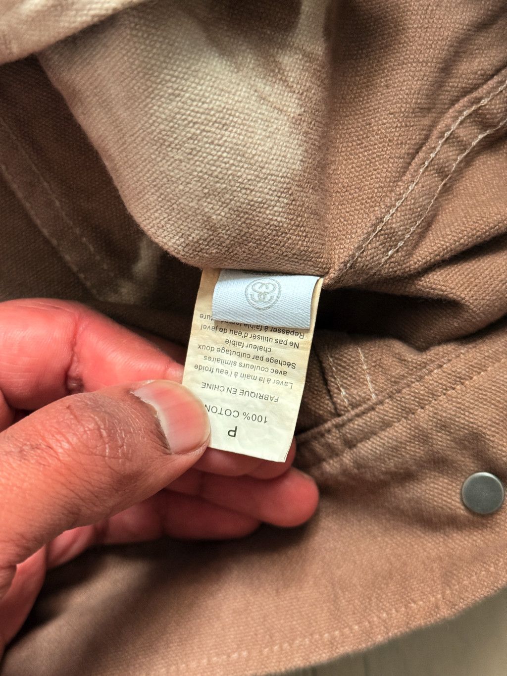 Stussy Stussy Bleached Dyed Jacket Size US S / EU 44-46 / 1 - 4 Thumbnail