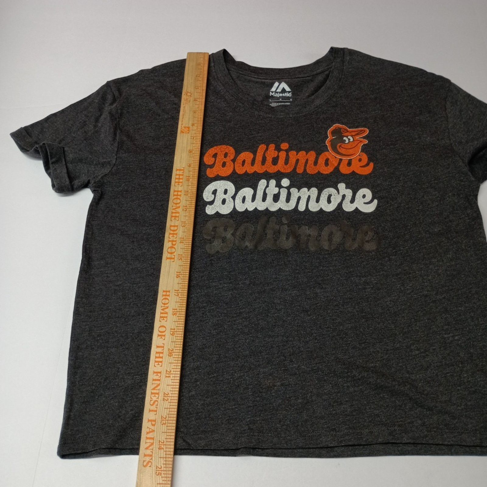 Majestic Majestic Baltimore Orioles T-shirt Women’s Size L Gray MLB Size L / US 10 / IT 46 - 5 Thumbnail