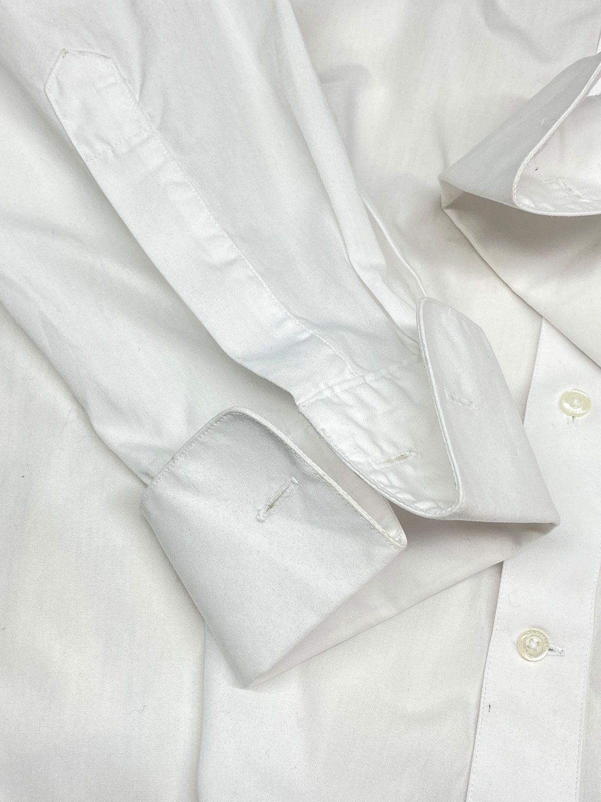 Christian Dior Monsieur 🔥 90s DIOR COTTON SHIRT MINIMAL EMBROIDERED LOGO ESSENTIAL Size US L / EU 52-54 / 3 - 17 Thumbnail