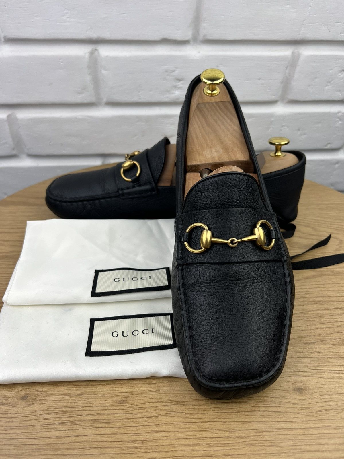 Gucci Gucci Suede Horsebit Loafer with Web Shoes | Grailed
