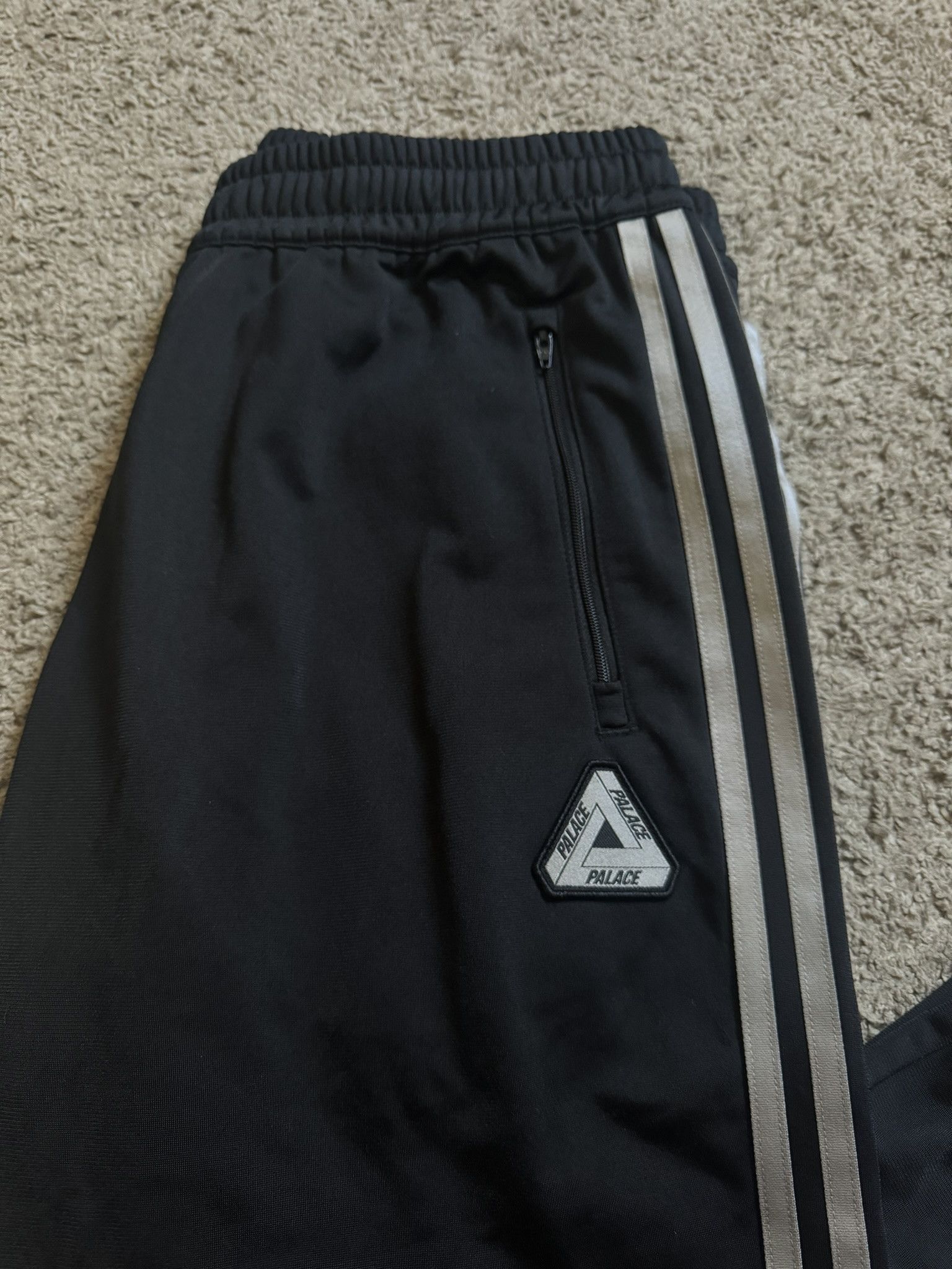 Adidas × Palace Palace x adidas Firebird Track Pant (SS23) Black | Grailed