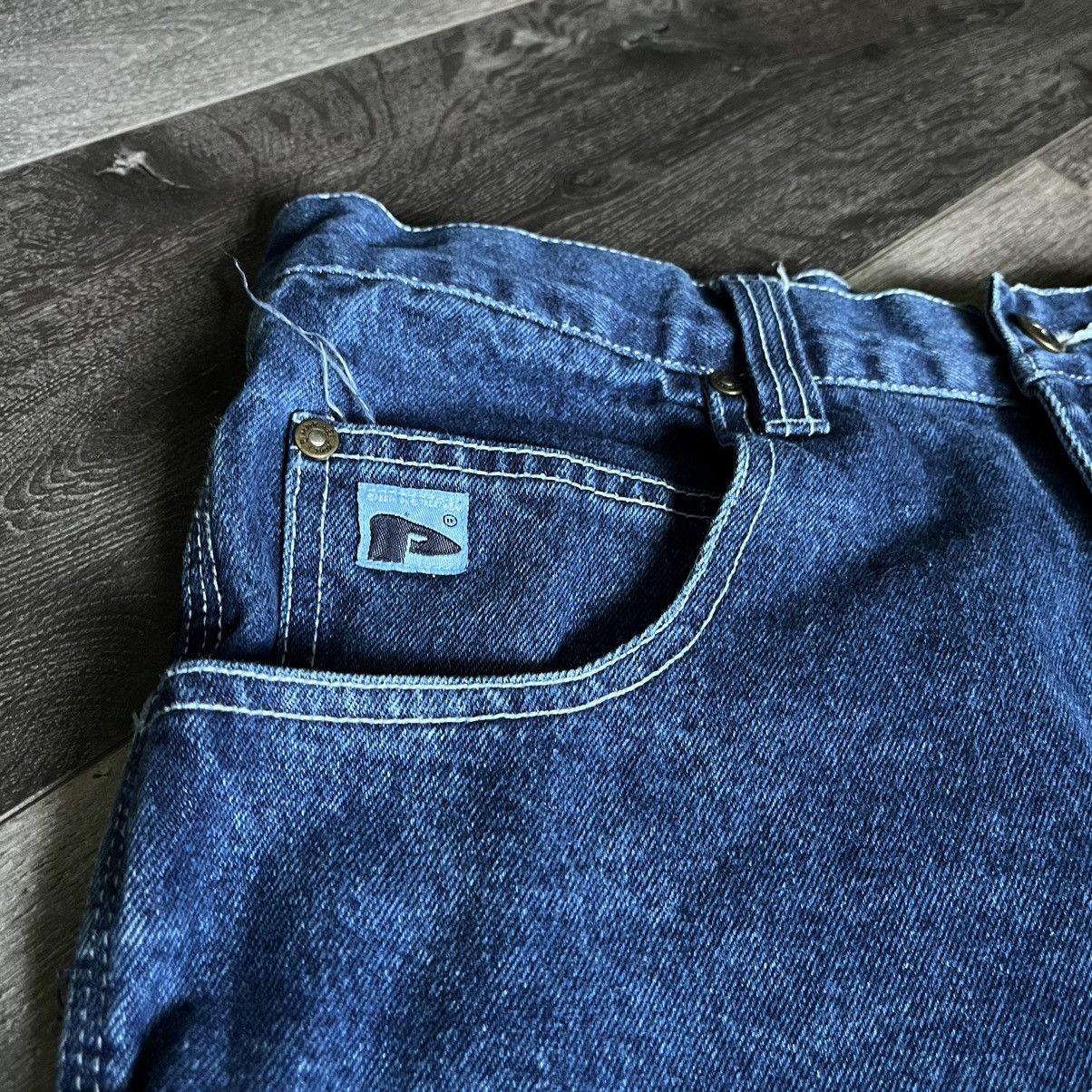 Vintage Vintage 1990s PJ Carpenter Baggy Straight Denim Jeans 34x34 Size US 34 / EU 50 - 6 Thumbnail