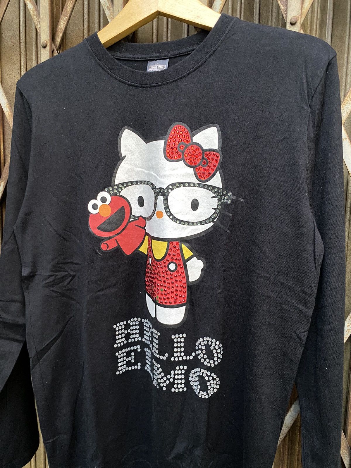 Anime Vintage Hello Kitty x Elmo Sesame Street Tee Size US M / EU 48-50 / 2 - 2 Thumbnail