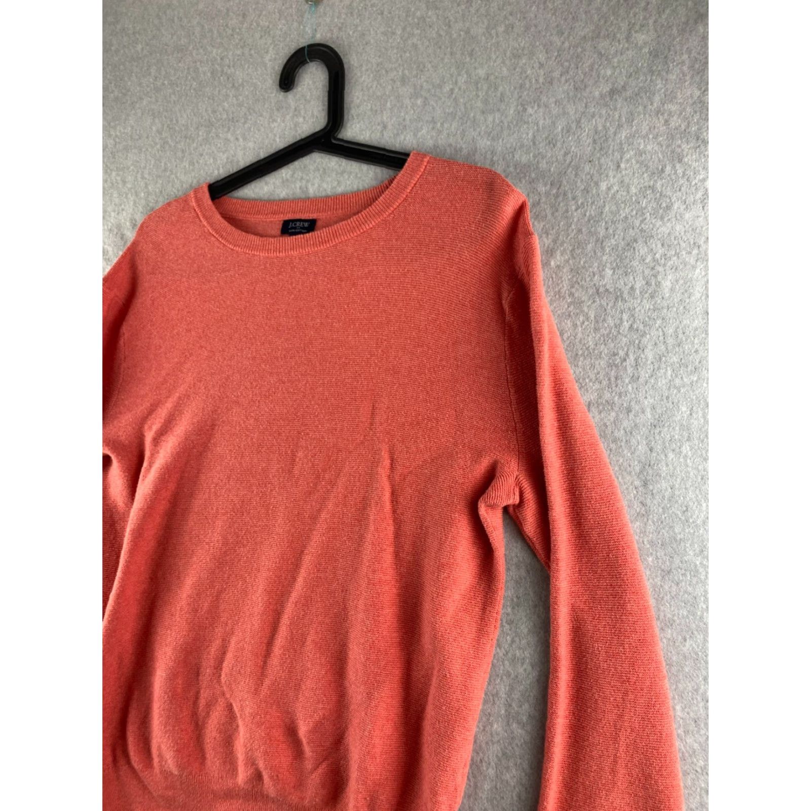 J.Crew J. Crew Sweater Mens Medium M Coral Pullover Tight Knit Crew Neck Preppy Shirt Size US M / EU 48-50 / 2 - 7 Thumbnail