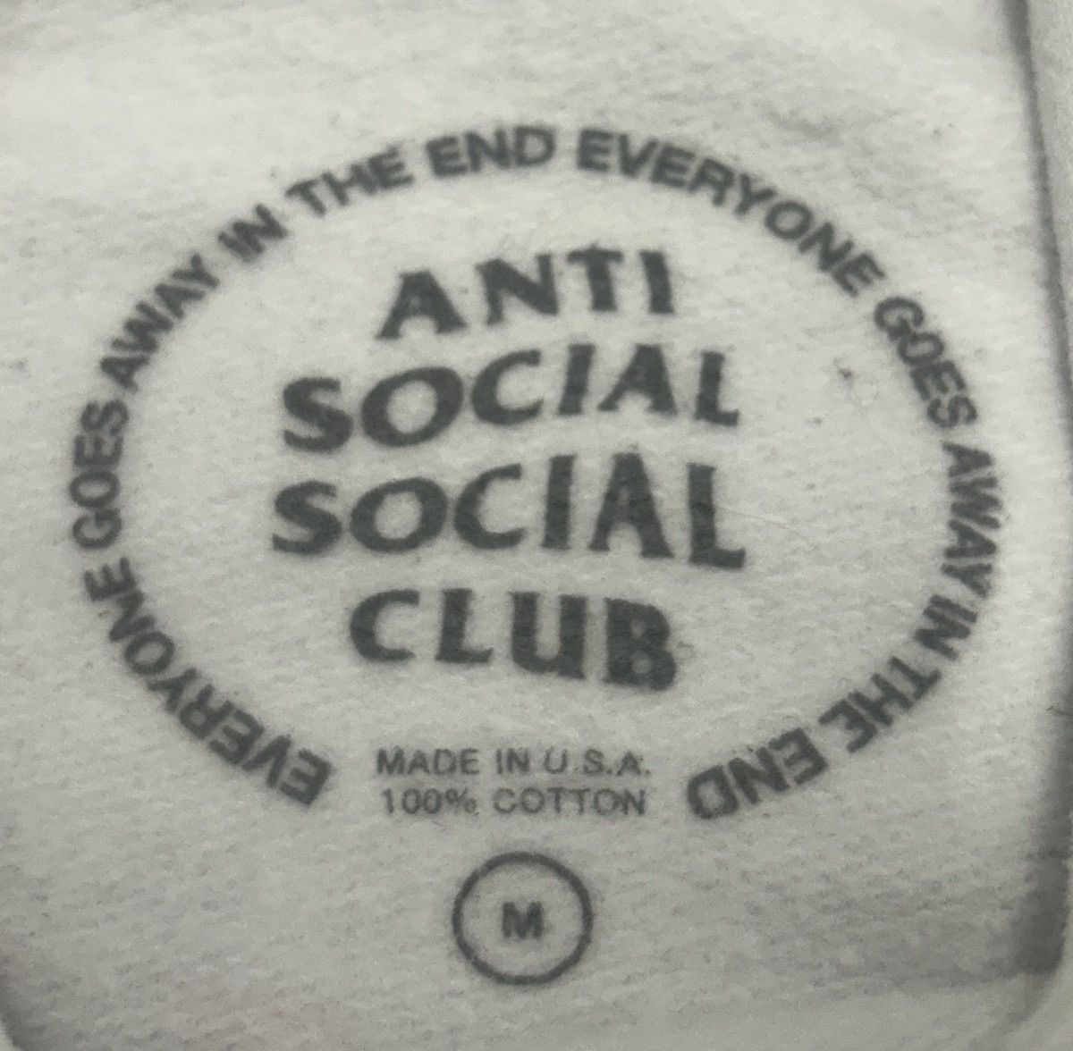 Anti Social Social Club SS22 Anti Social Social Club Effectionate Hoodie Size: M Size US M / EU 48-50 / 2 - 4 Thumbnail