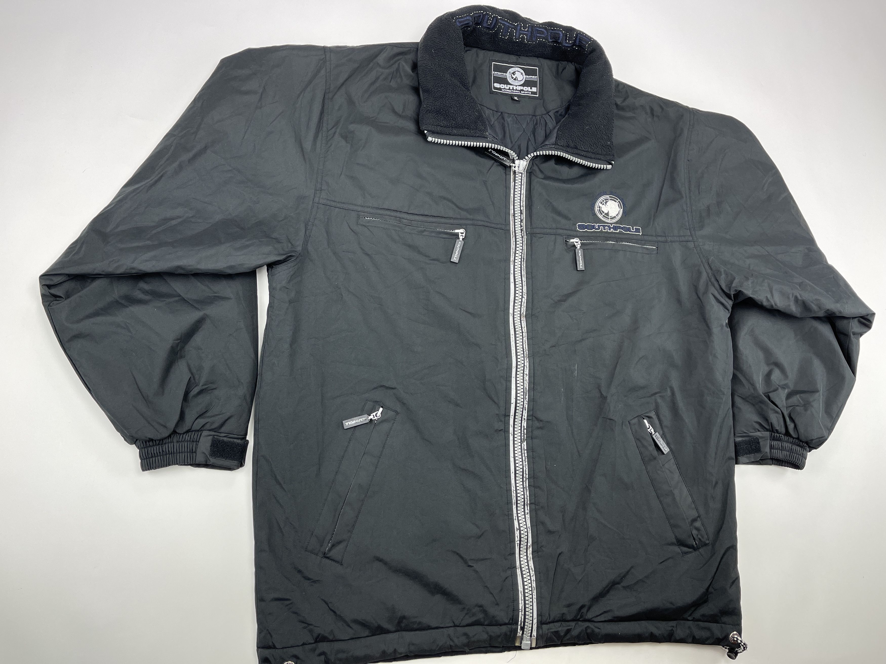Southpole SOUTHPOLE jacket, black, vintage South Pole, 90s hip hop XL Size US XL / EU 56 / 4 - 8 Thumbnail