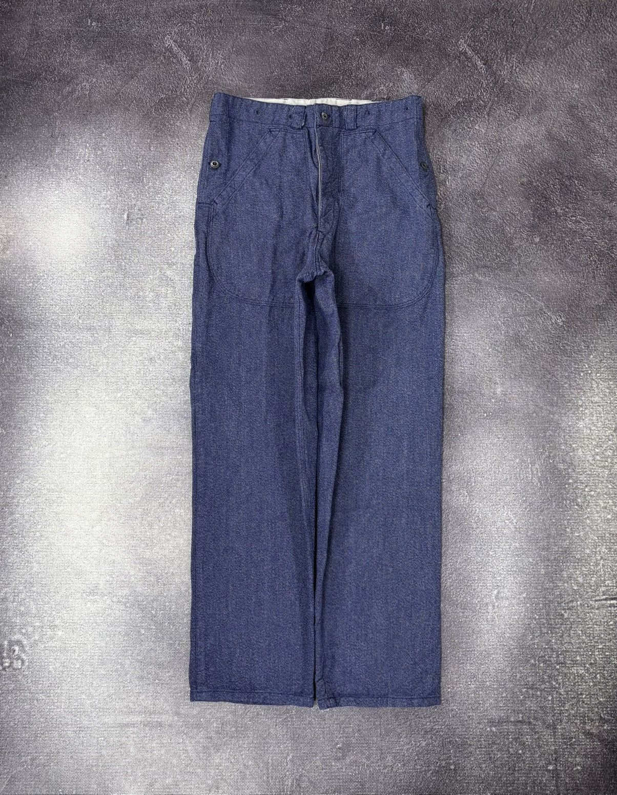 Other Vintage 70s French Workwear Bleu de Travail Jacket & Pants Size US L / EU 52-54 / 3 - 2 Thumbnail