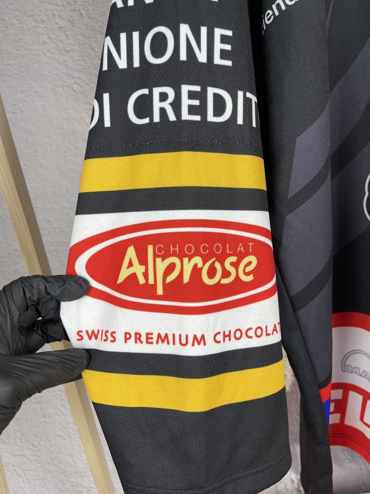 Vintage Interhockey vintage HC Lugano #7 Alessandro Chiesa jersey Size US XXL / EU 58 / 5 - 15 Thumbnail