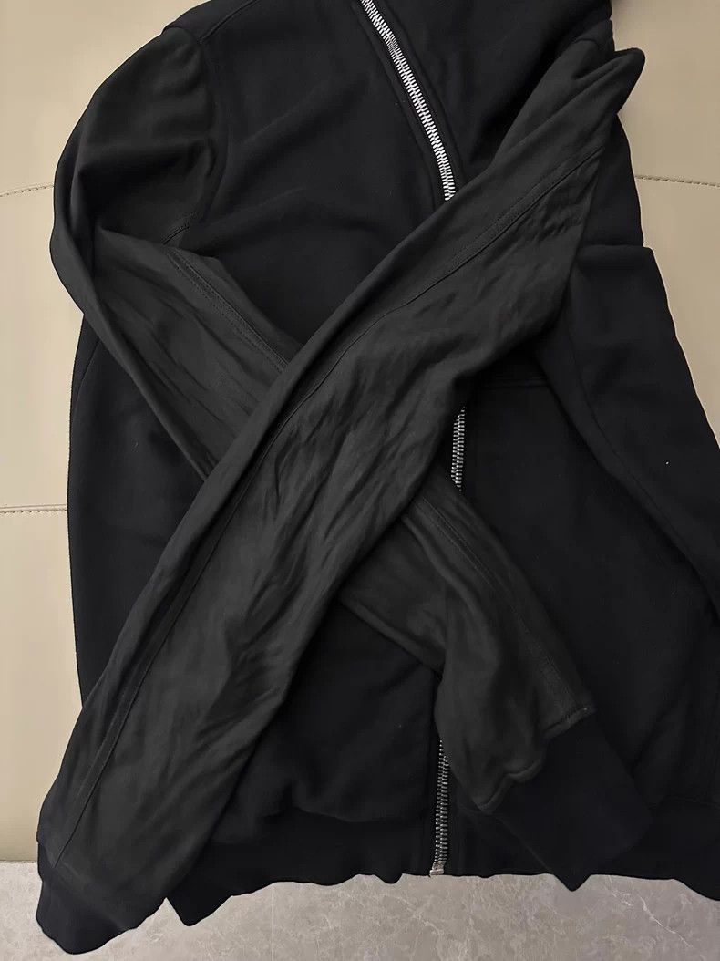 Rick Owens Drkshdw Rick Owens DRKSHDW Hooded Leather Sleeve Jacket-2508 Size US M / EU 48-50 / 2 - 3 Thumbnail