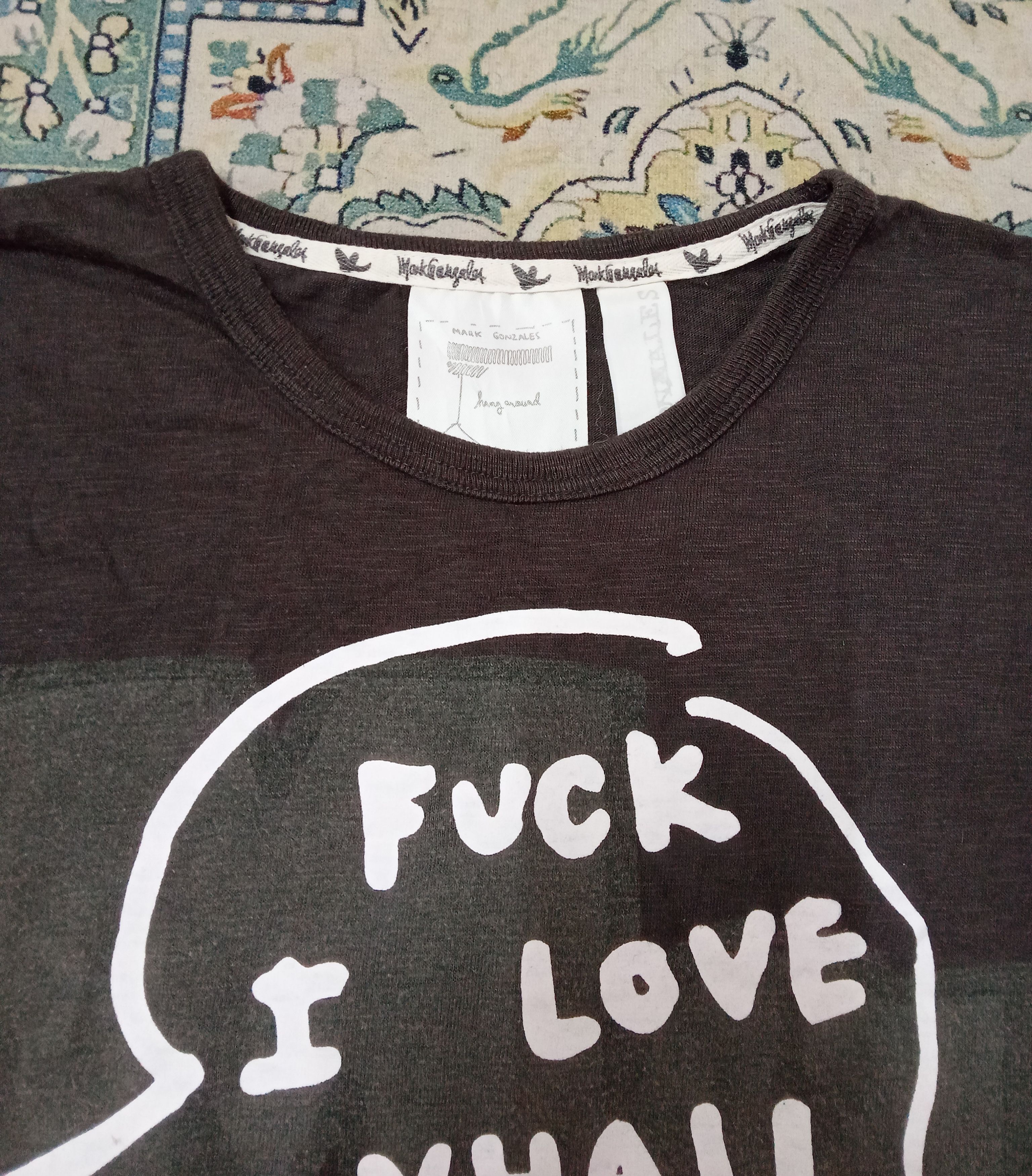 Other Mark Gonzales 3/4 Quarter Sleeve T Shirt Size US M / EU 48-50 / 2 - 3 Thumbnail