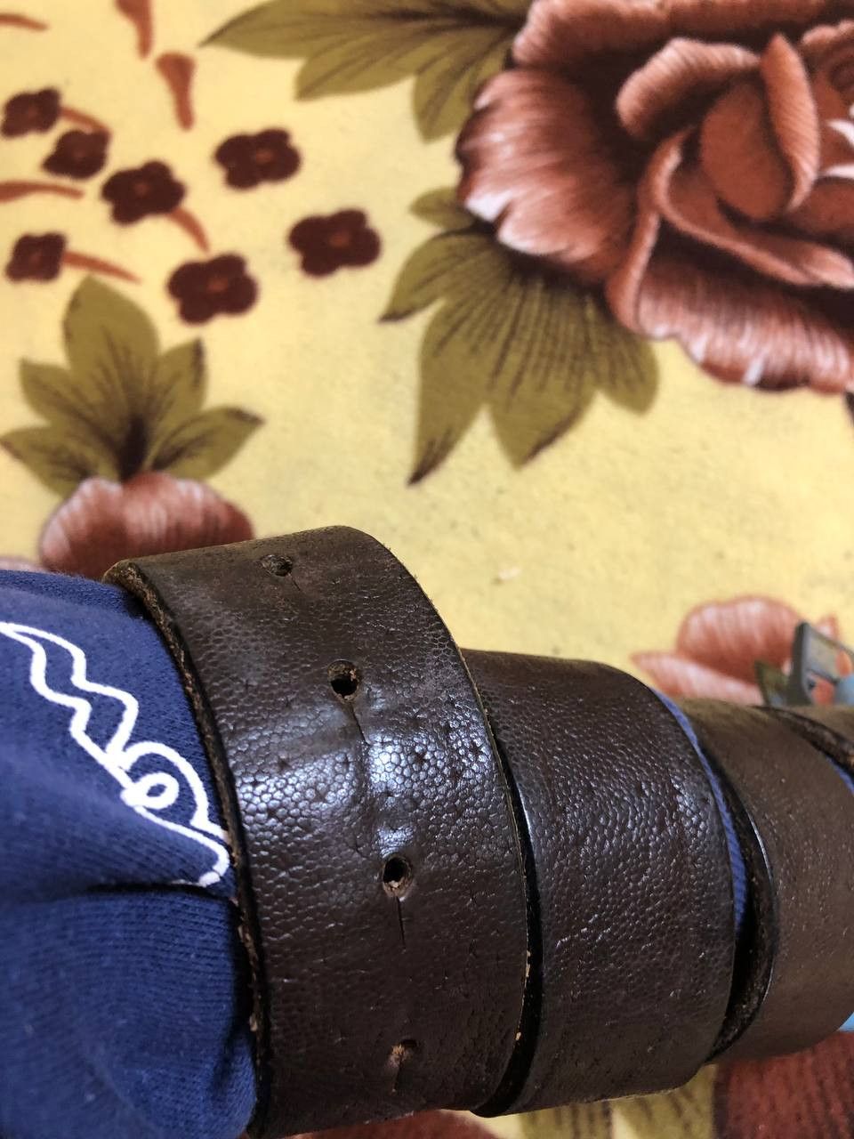 Diesel Diesel Vintage Men's Leather Belt Italy Y2K Size ONE SIZE - 8 Thumbnail