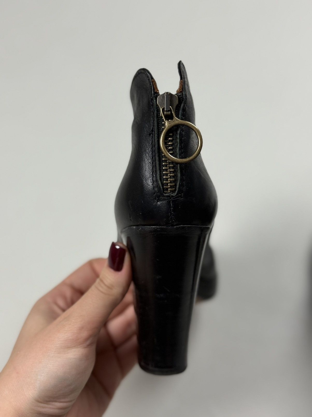 Fiorentini + Baker Fiorentini Baker Leather Avant-Garde Heeled Boots Shoes Size US 6.5 / IT 36.5 - 16 Thumbnail