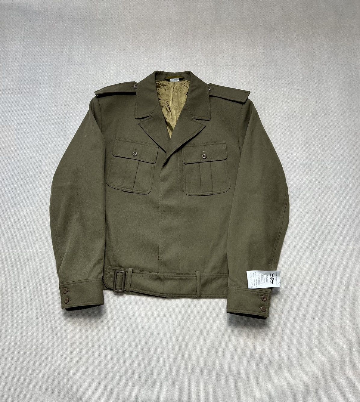 Vintage Olympic Military Jacket Vintage 90's 00's New Army Size US L / EU 52-54 / 3 - 1 Thumbnail
