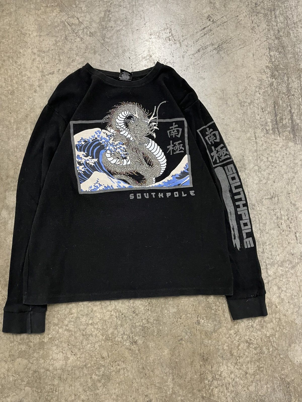 Southpole × Vintage Southpole y2k dragon grunge thermal skater opium hype Size US XL / EU 56 / 4 - 6 Thumbnail