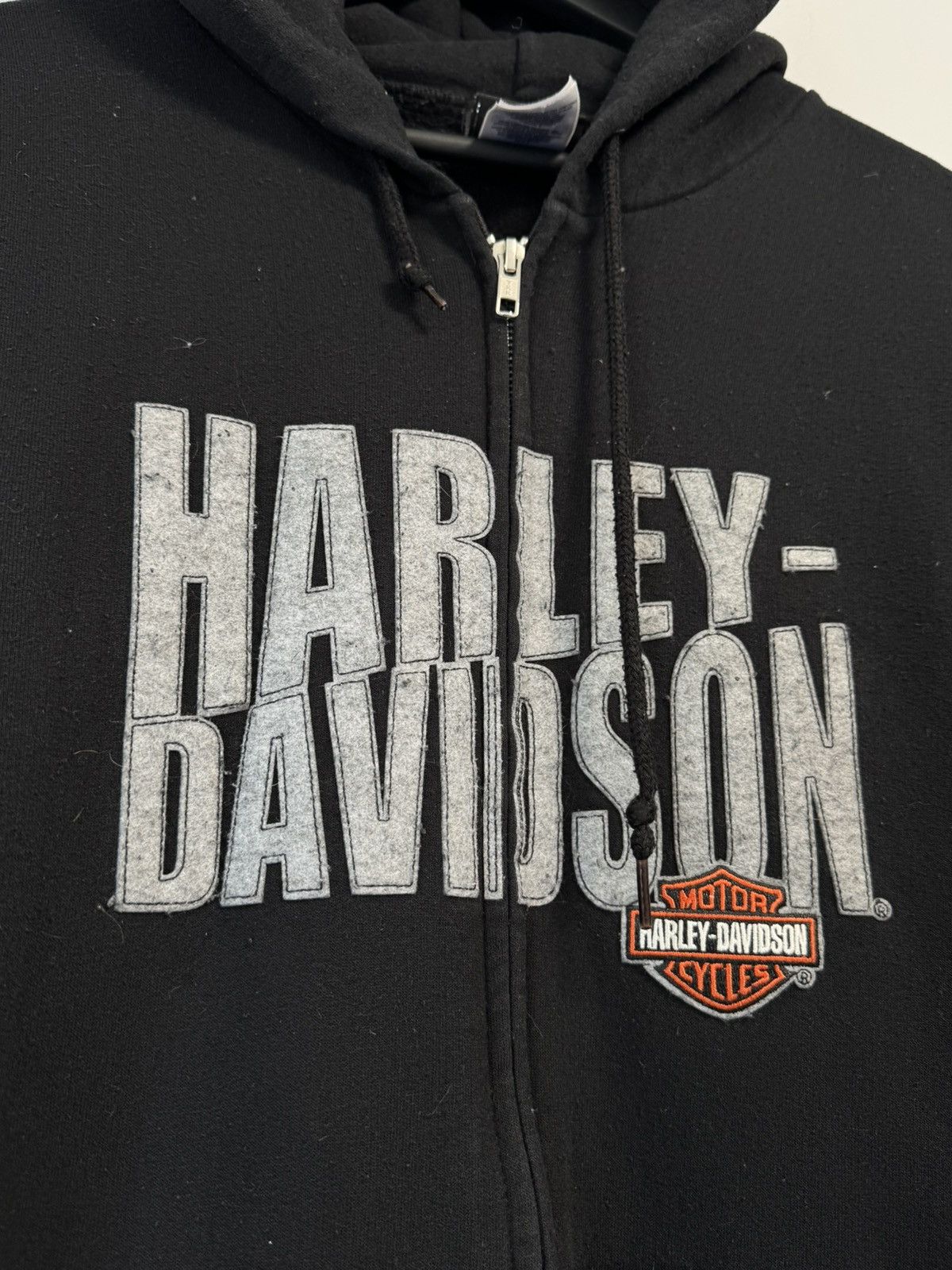 Harley Davidson 🔥Harley Davidson Vintage Y2K Style Zip Hoodie Rare Size US L / EU 52-54 / 3 - 11 Thumbnail