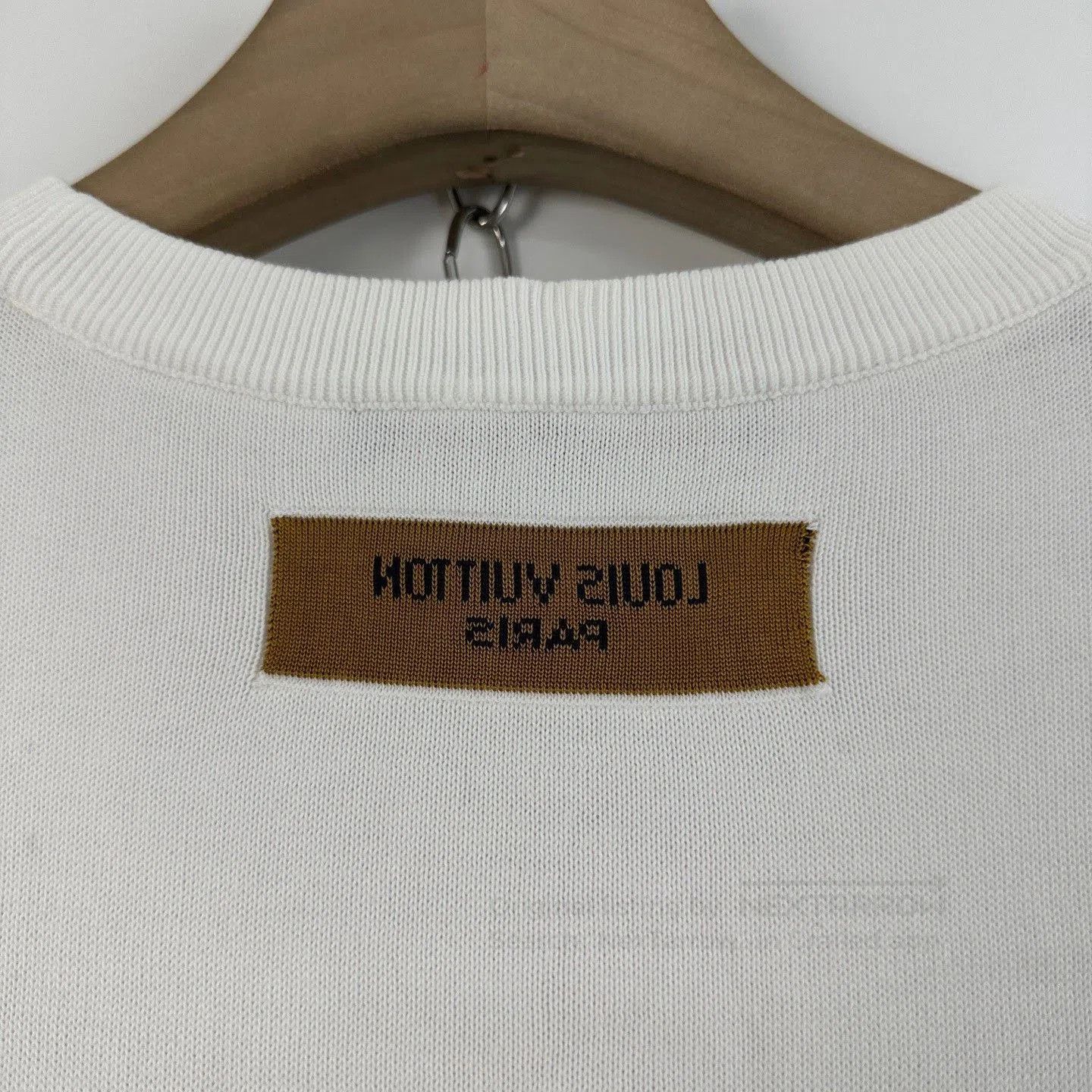 Louis Vuitton LV Face Pattern Knitted Short-Sleeve. Size S / US 4 / IT 40 - 7 Thumbnail