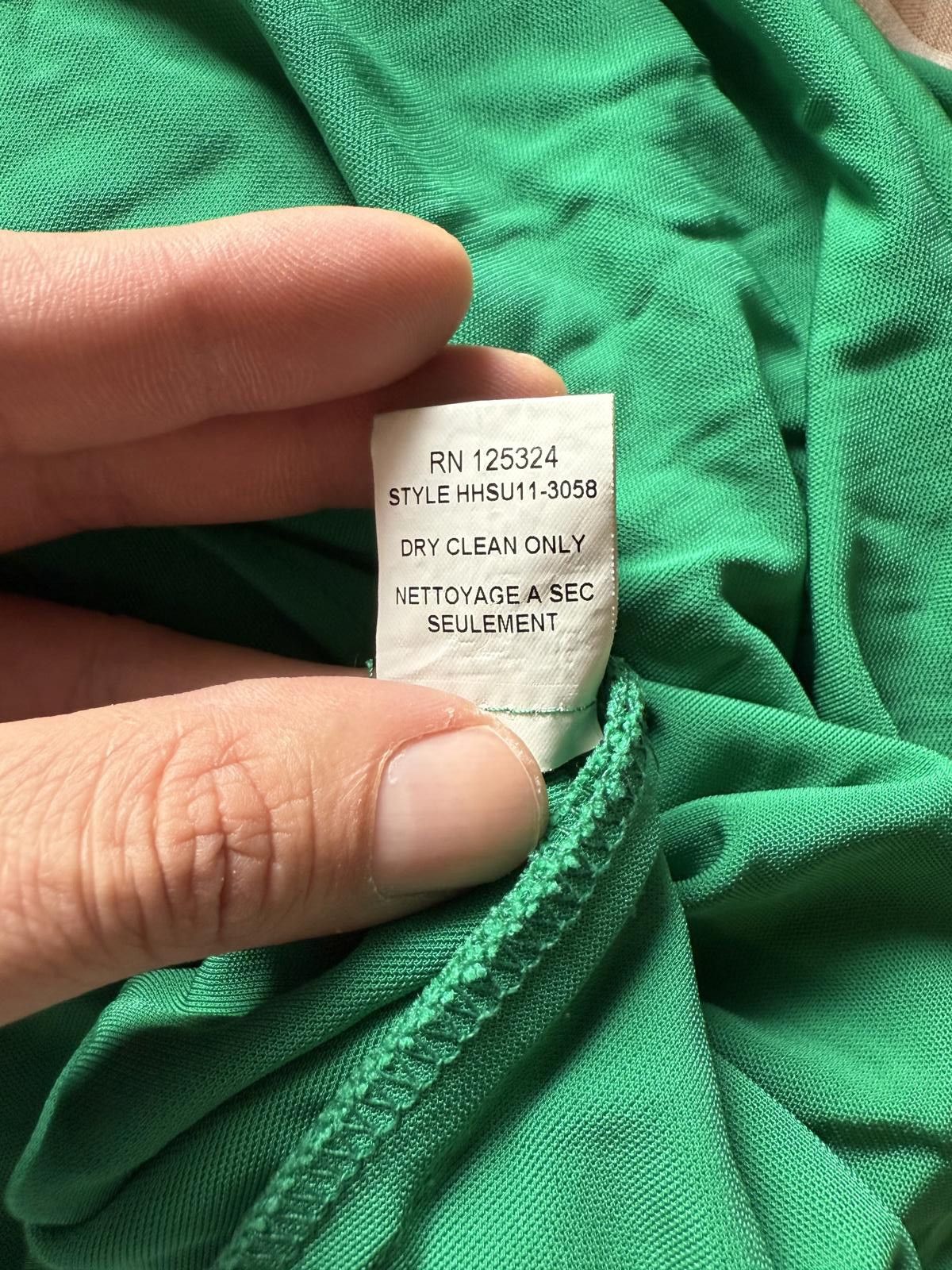Other Haute Hippie Green One Shoulder Dress Medium Size M / US 6-8 / IT 42-44 - 5 Thumbnail