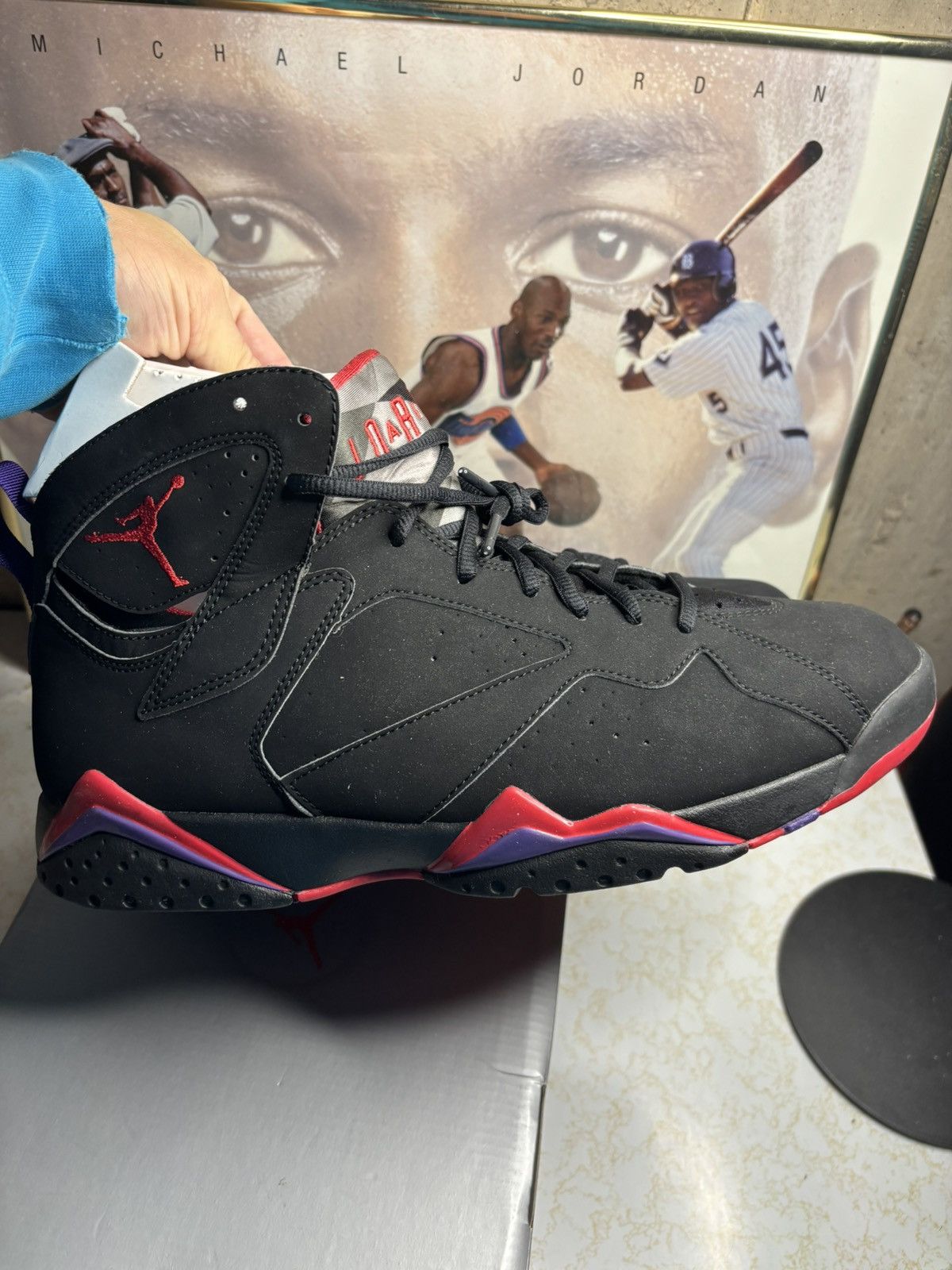 Jordan Brand Air Jordan 7 Retro Raptor Size US 13 / EU 46 - 1 Thumbnail