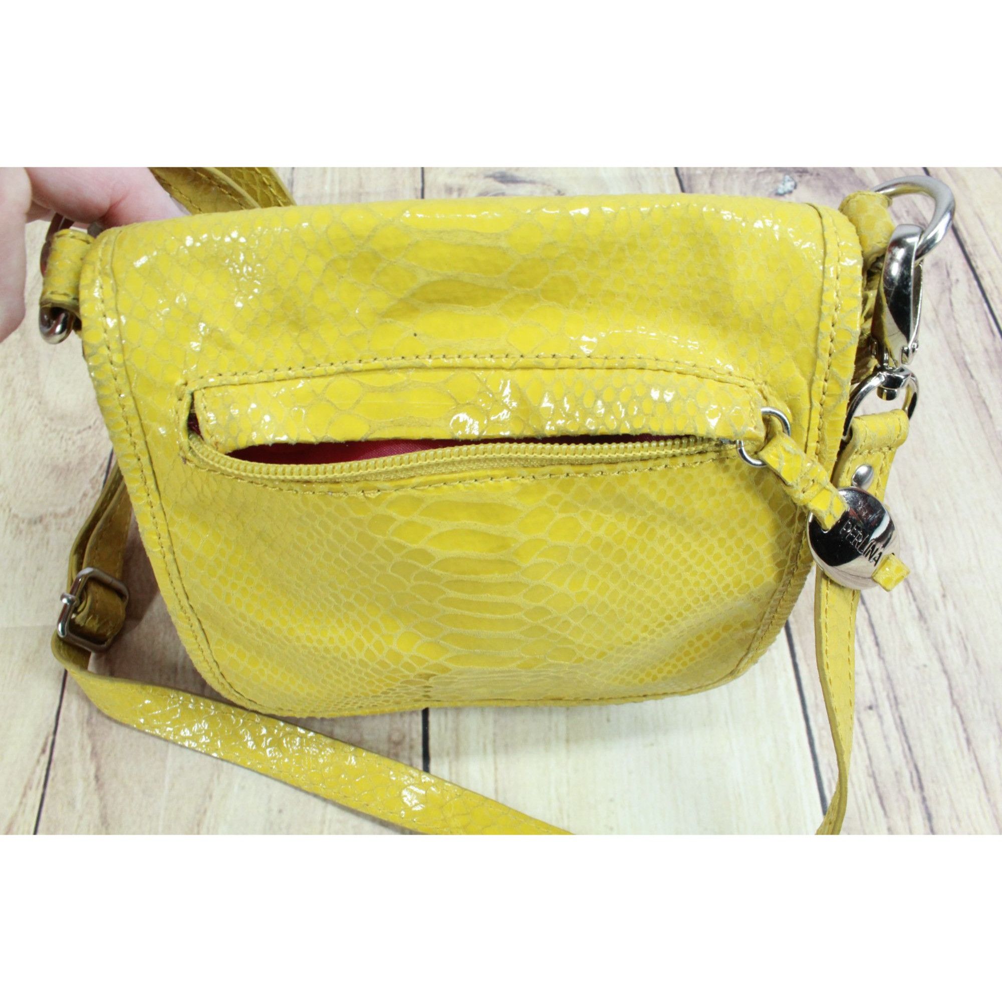 Leather × Other Perlina Leather Snake Print Adjustable Straps Crossbody Bag Size ONE SIZE - 7 Thumbnail
