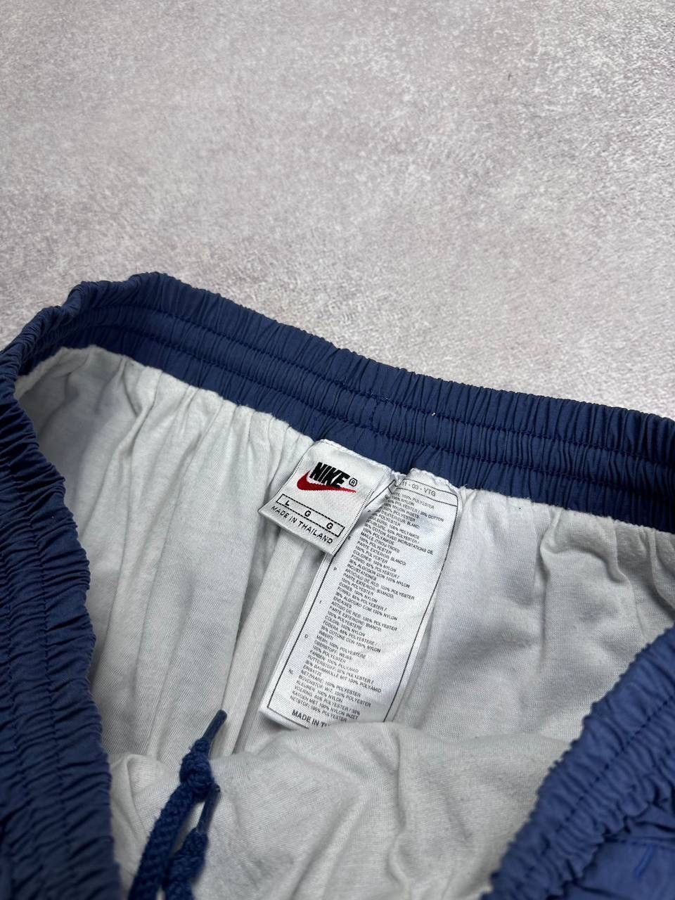 Nike × Vintage Vintage Nike Swoosh Nylon Gorp Rare TN Style Track Pants L Size US 34 / EU 50 - 7 Thumbnail